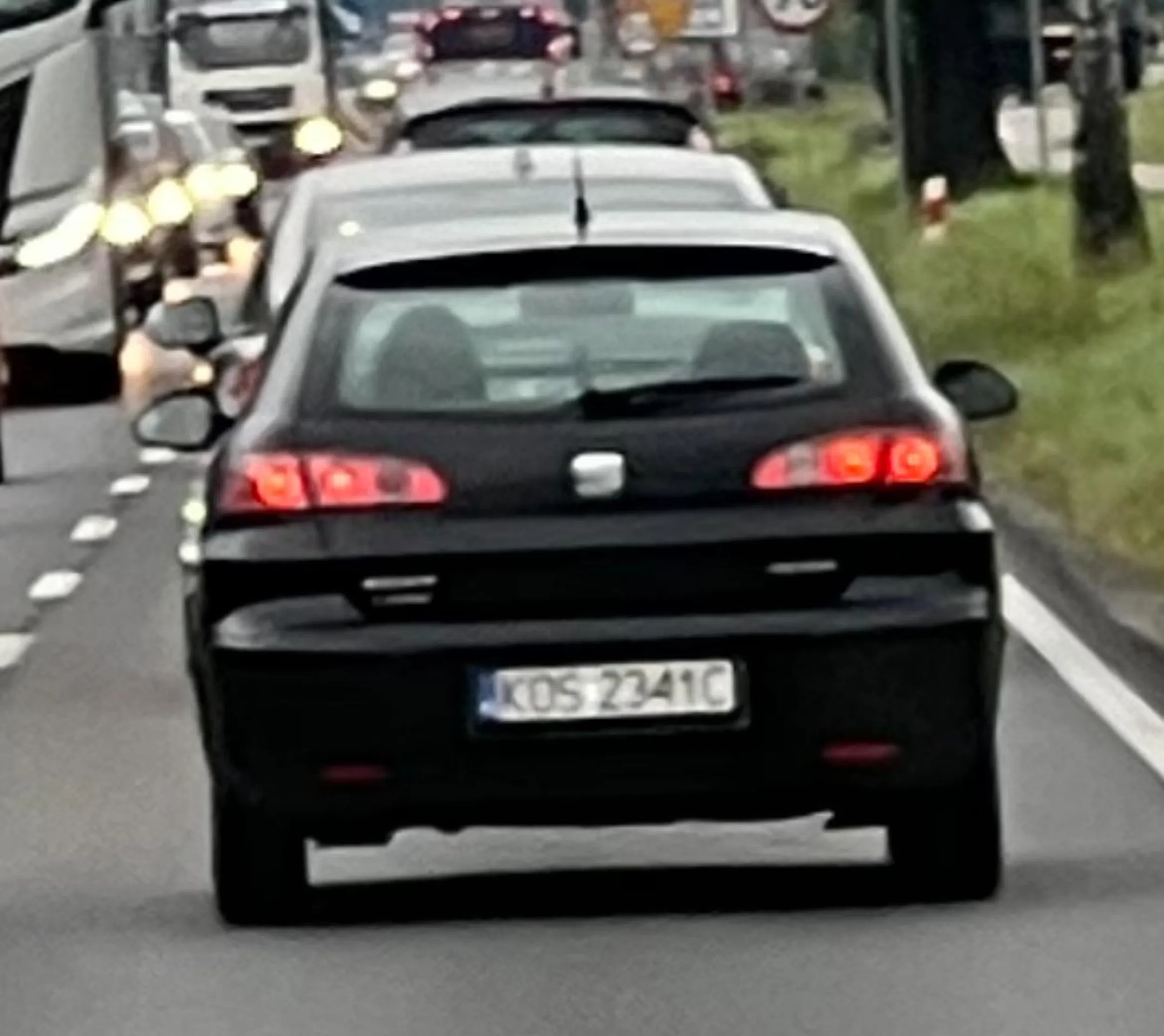 Ham drogowy łamiący przepisy !