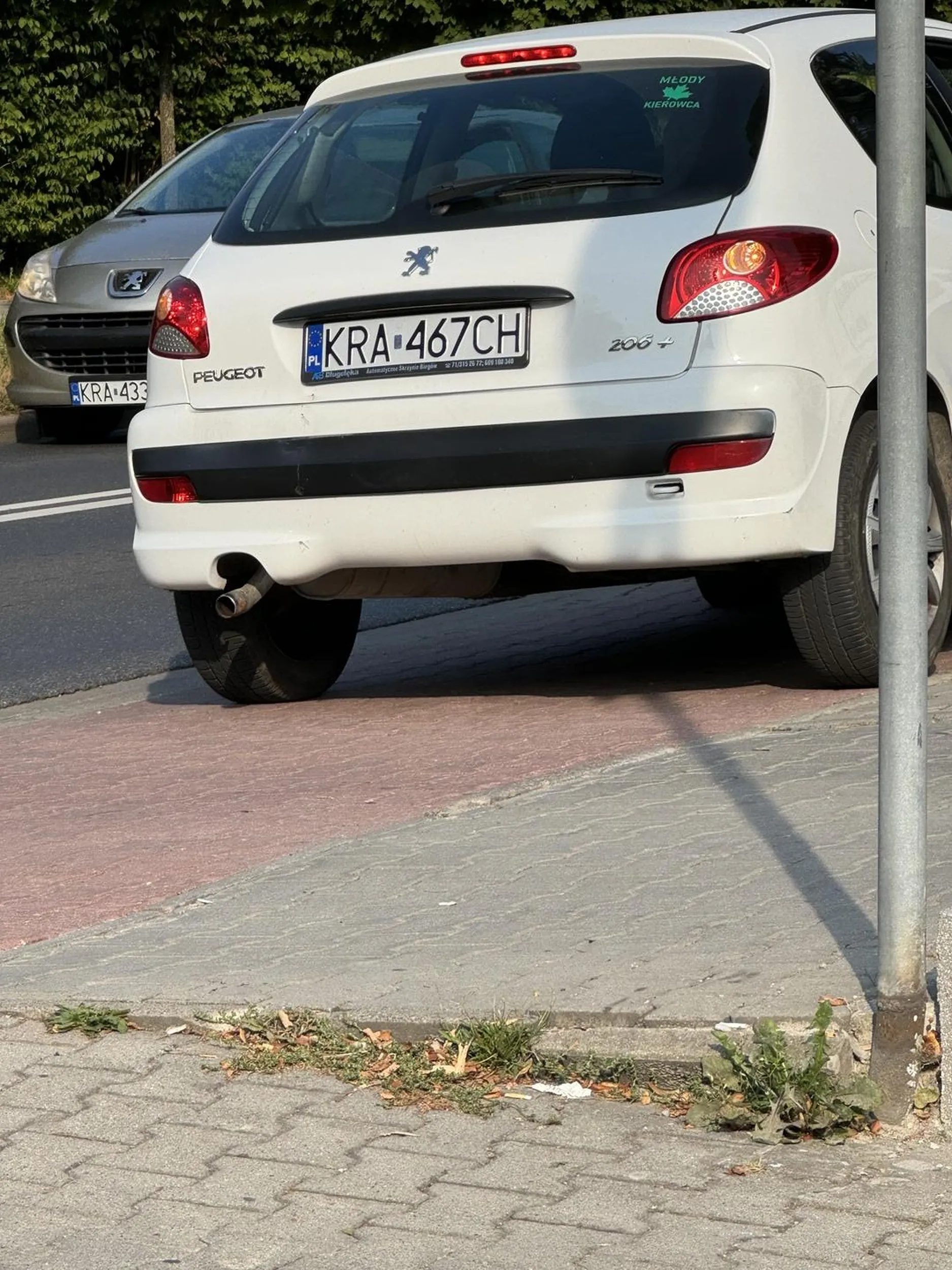 Pani z zielonym listkiem na samochodzie po „dotknięciu” mnie 2x w tył samochodu twierdziła, że tylko za jej zgodą mogę wezwać policję xdxdxdxd Tłumaczyła się, że najechała mi dwa razy w tył bo stałam za zielonym - moja droga światło było czerwone, zmieniło się na zielone gdy noga z hamulca omsknęła Ci się drugi raz. Za samo zachowanie należało się wezwać policję, zero skruchy, Pani nawet nie miała zamiaru przeprosić, nabuzowana i momentami agresywna. Wg niej robię aferę, ją nierzadko ktoś „popycha” gdy czeka na zielone światło xdxdxd Gdyby nie fakt, że miałam haka i nie było śladu od razu wezwałabym policję. Niech Pani przestanie żyć w swoim świecie z wyimaginowanymi zadami życia w społeczeństwie- fakt że Pani nie ma czasu bo ma Pani ciocię w domu na nikim nie robi wrażenia ??‍♀️ Mam nadzieję, że wyciągnie Pani jakieś wnioski z tej sytuacji a przynajmniej dowie się co to polisa ubezpieczeniowa ??‍♀️