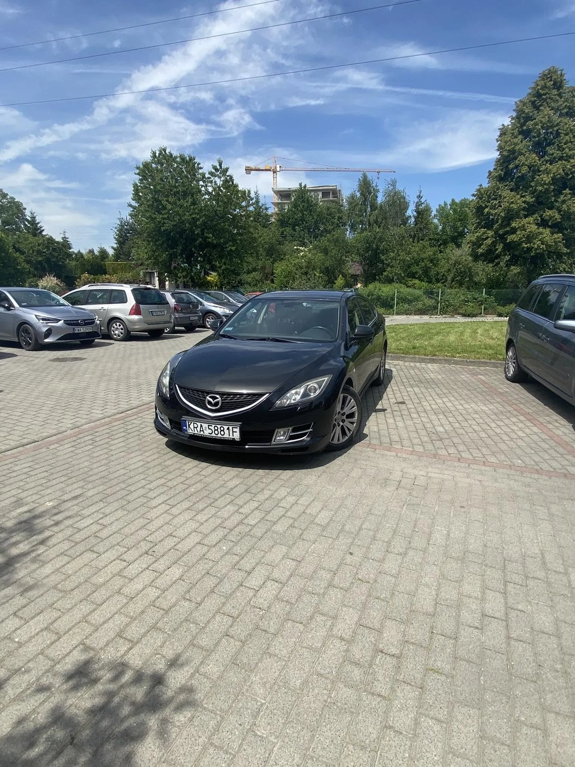 Stoi pół metra poza linią wypadałaby aby wrócił do szkoły jazdy