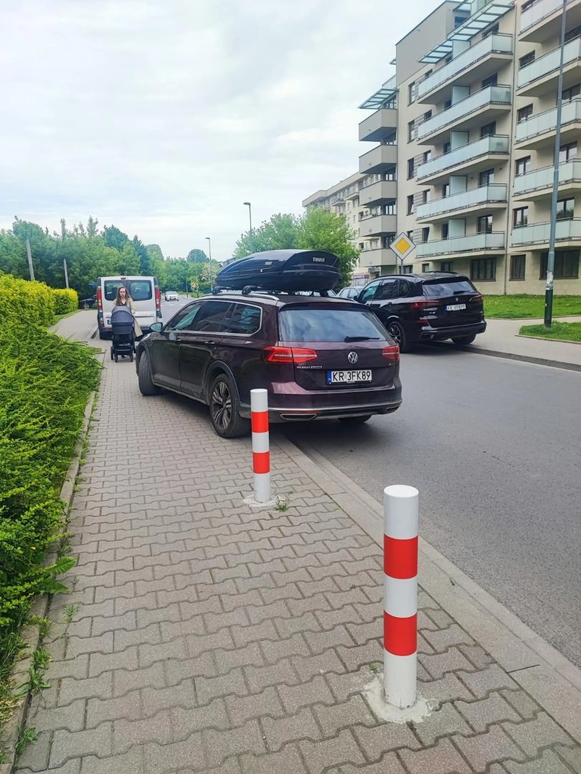 Naucz się parkować, niezly przykład dajesz dziecku