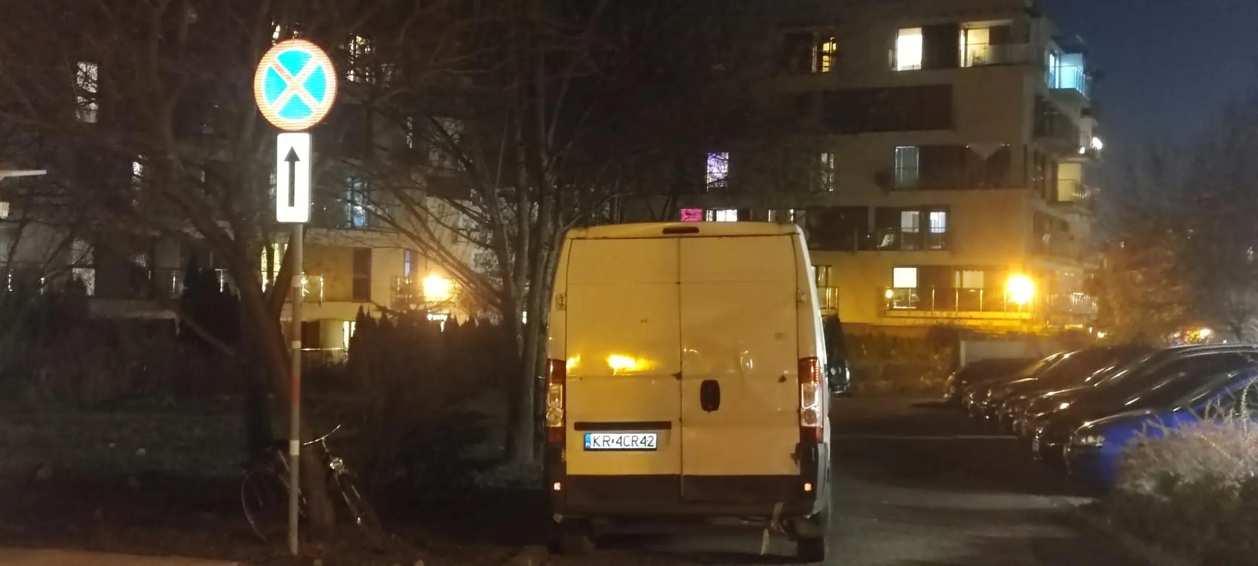 Kolejny pokaz pięknego parkowania