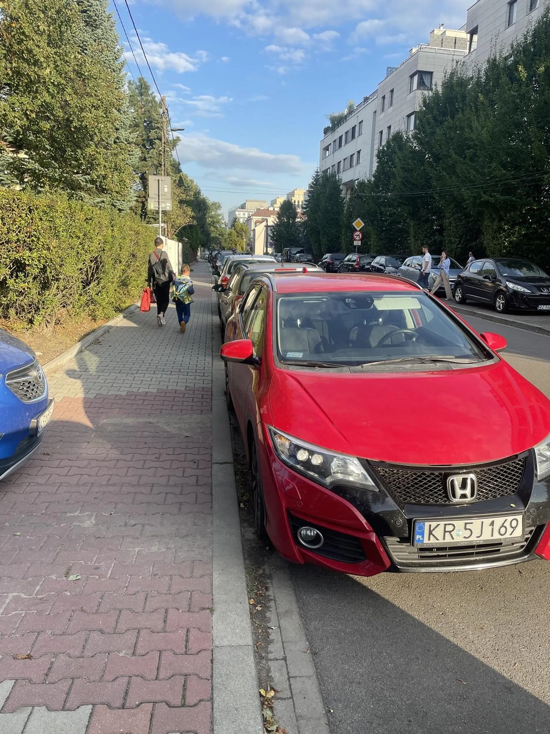 Zablokować drogę wyjazdową? A dlaczego nie? ?‍♀️