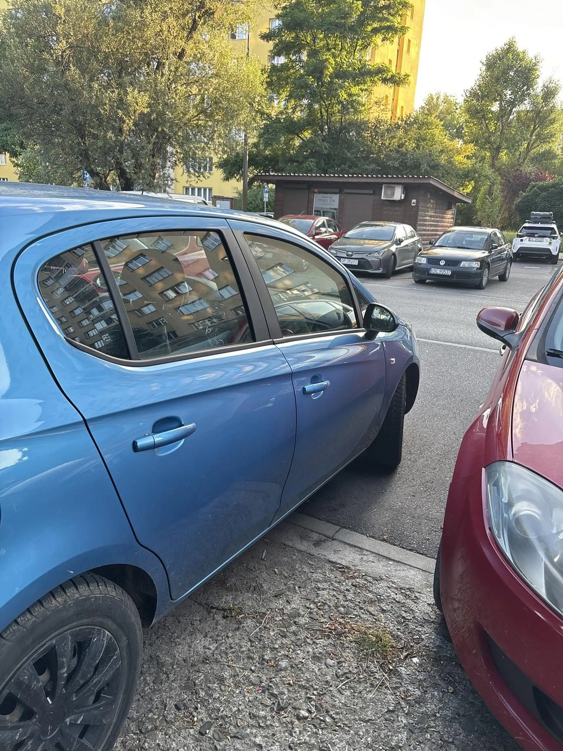 Mistrz parkowania nie pozdrawiam kierowcy