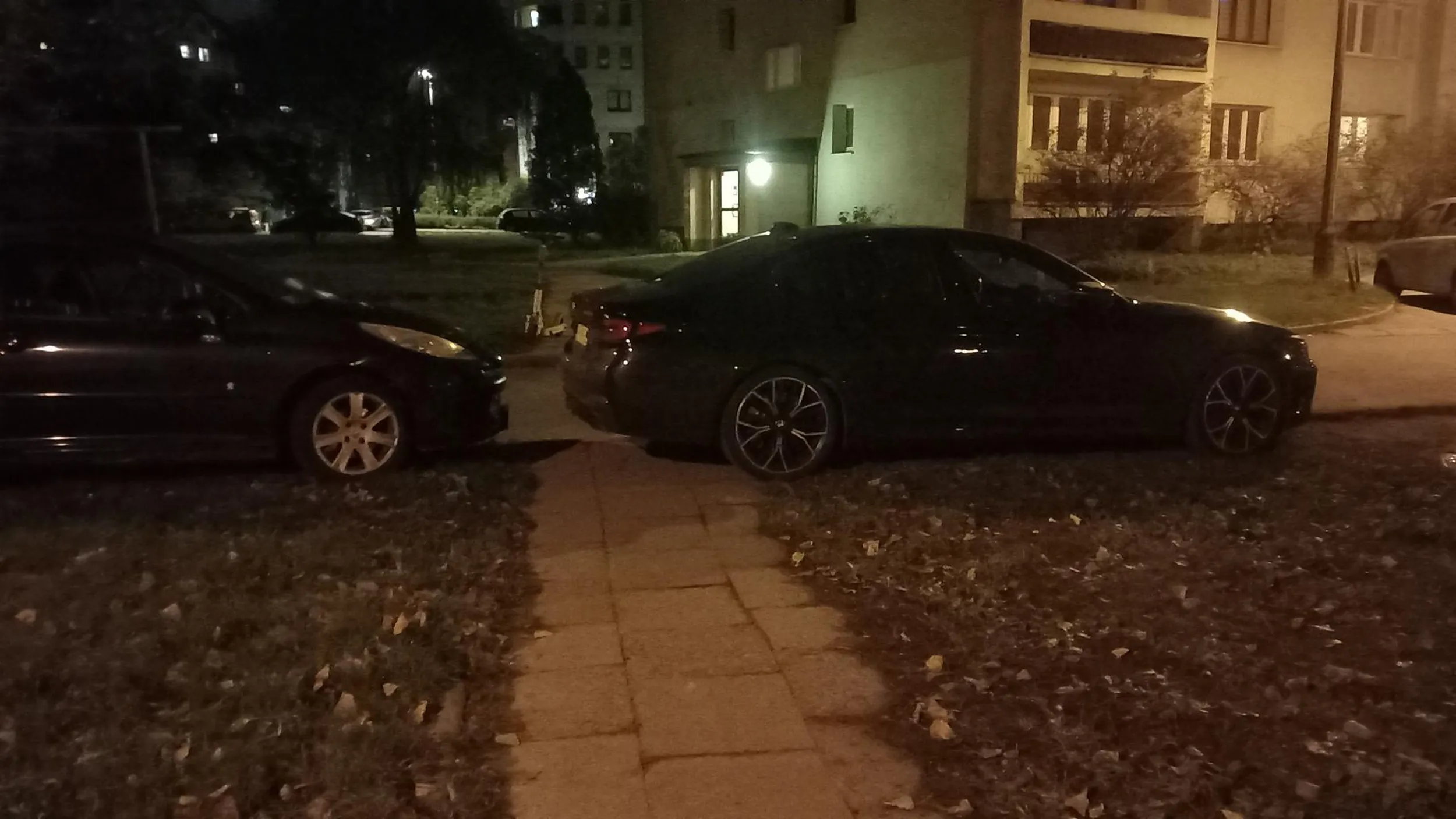 Typowy kierowca BMW brak wyobraźni mózgu i szalunku dla pieszych