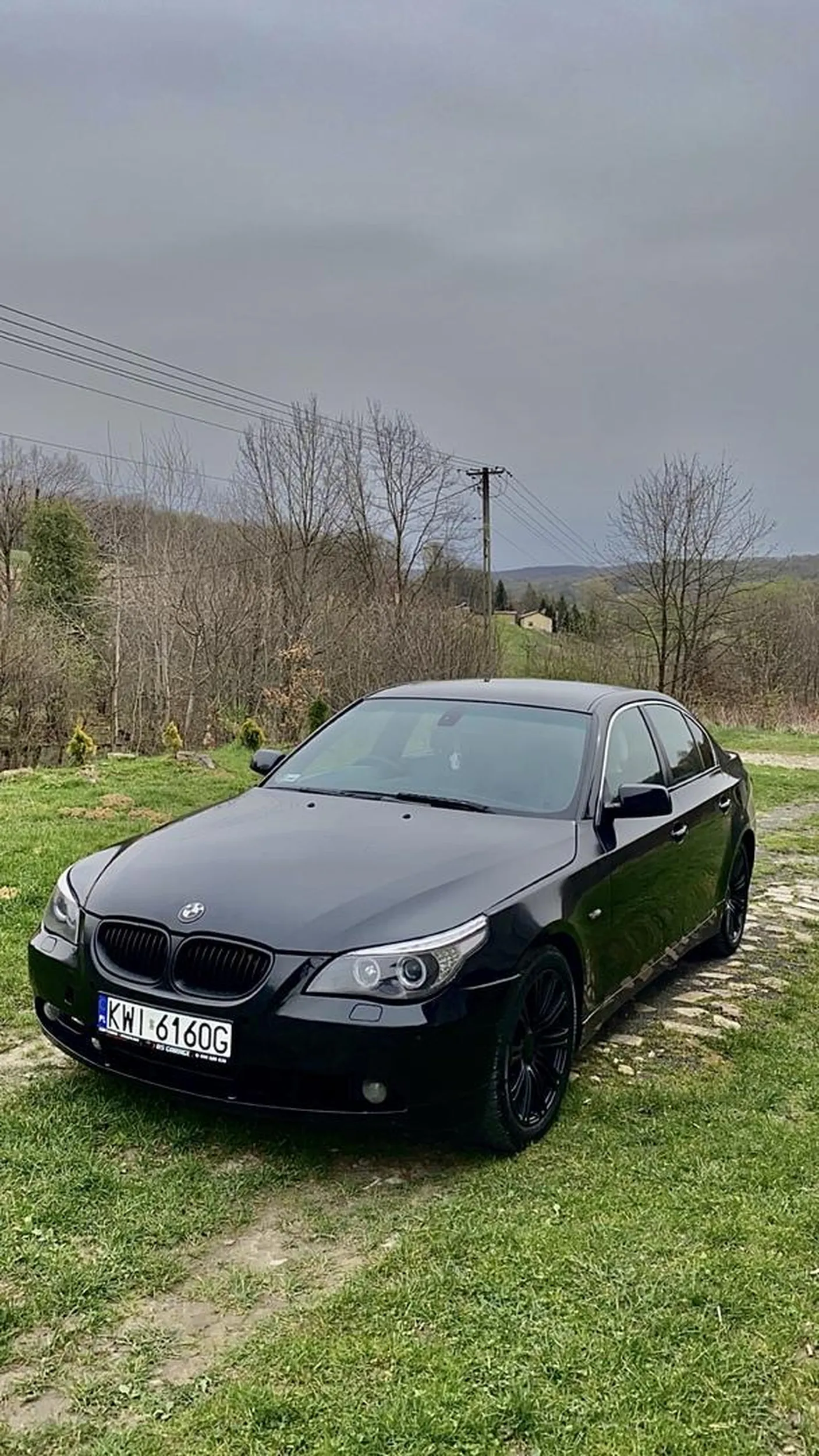 Polecam kierowce, sliczna E60