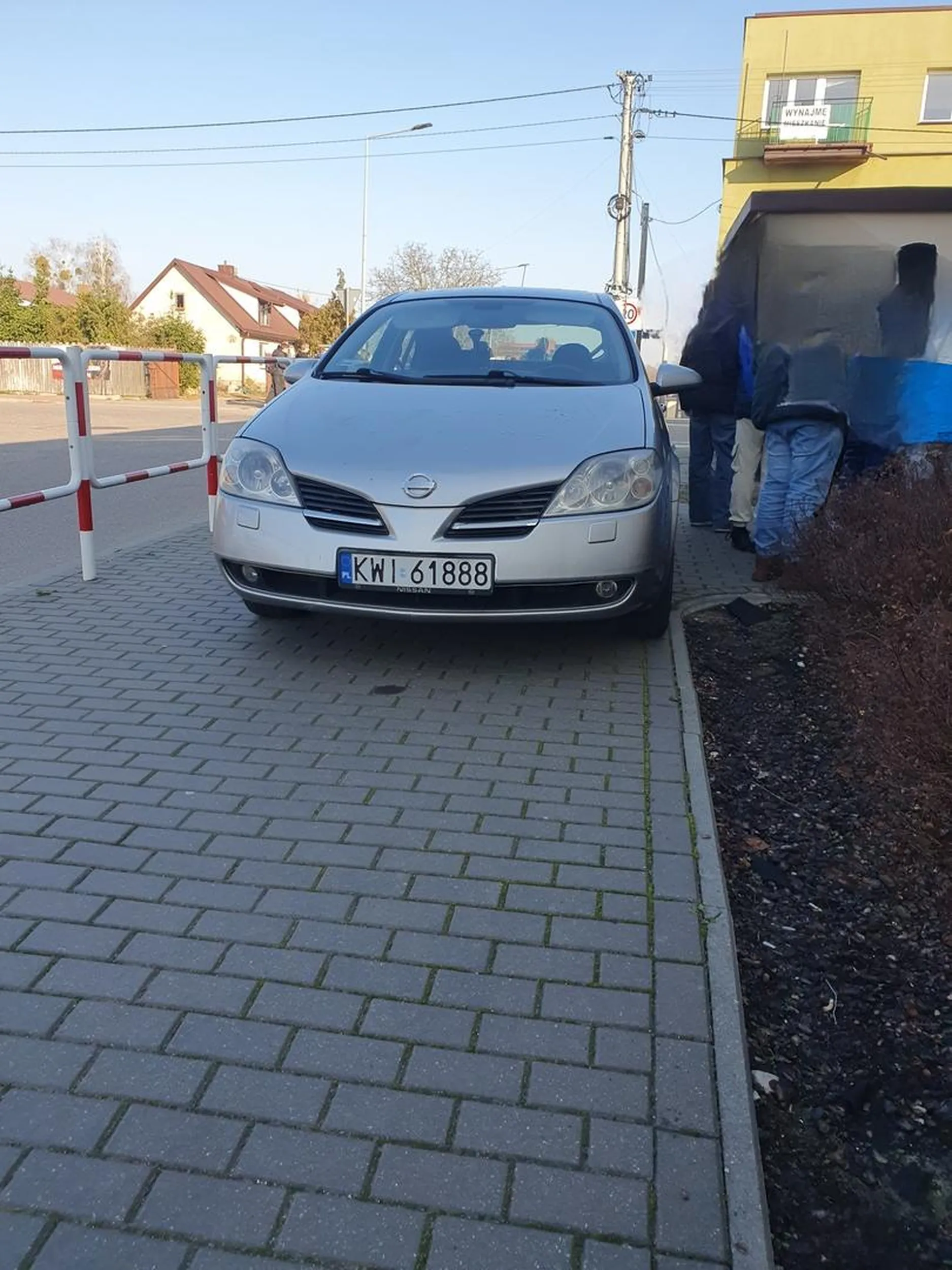 Parkowanie na chodniku