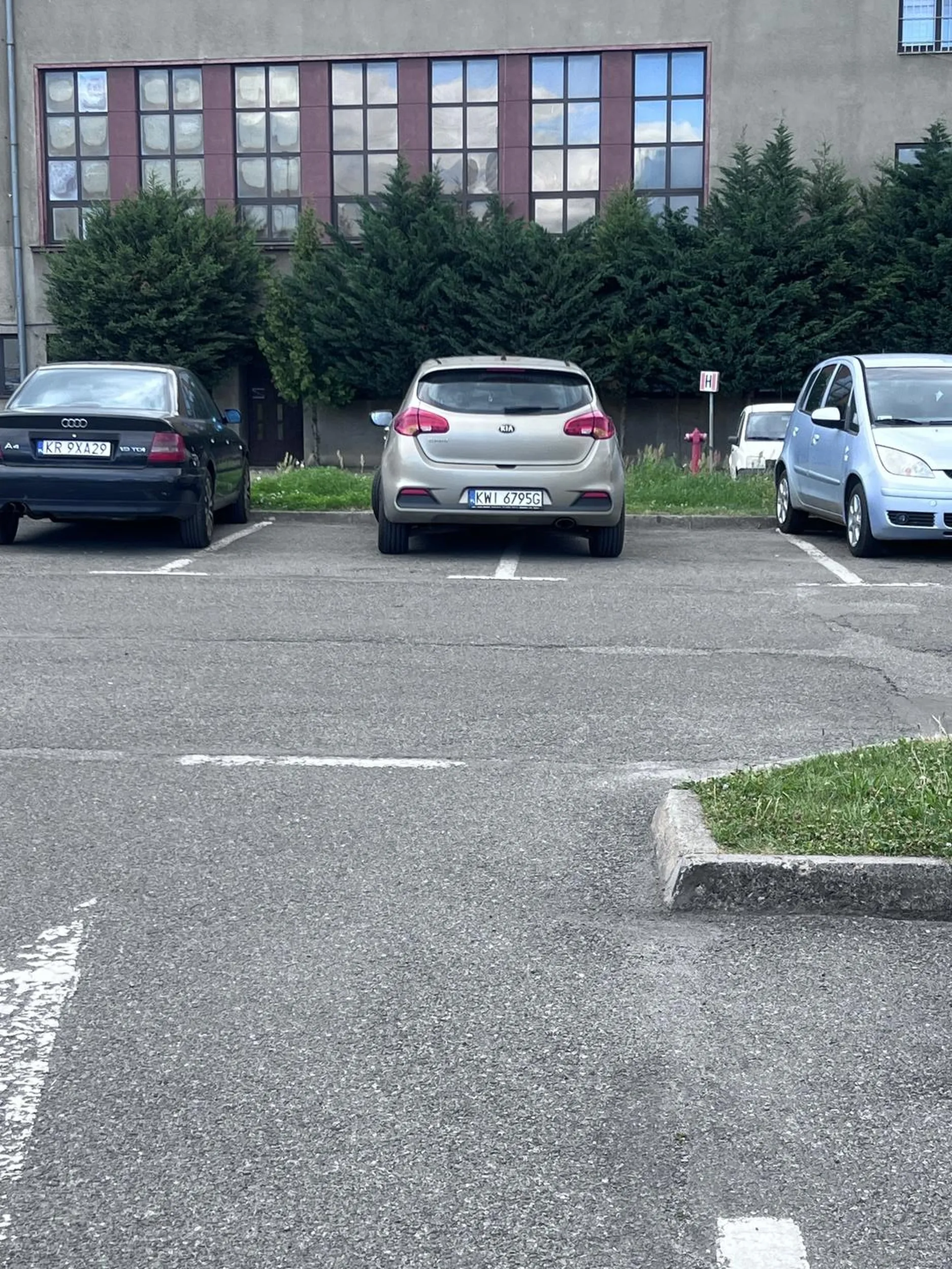 Ledwo co się zmieścił Pozdrawiam niedoroba