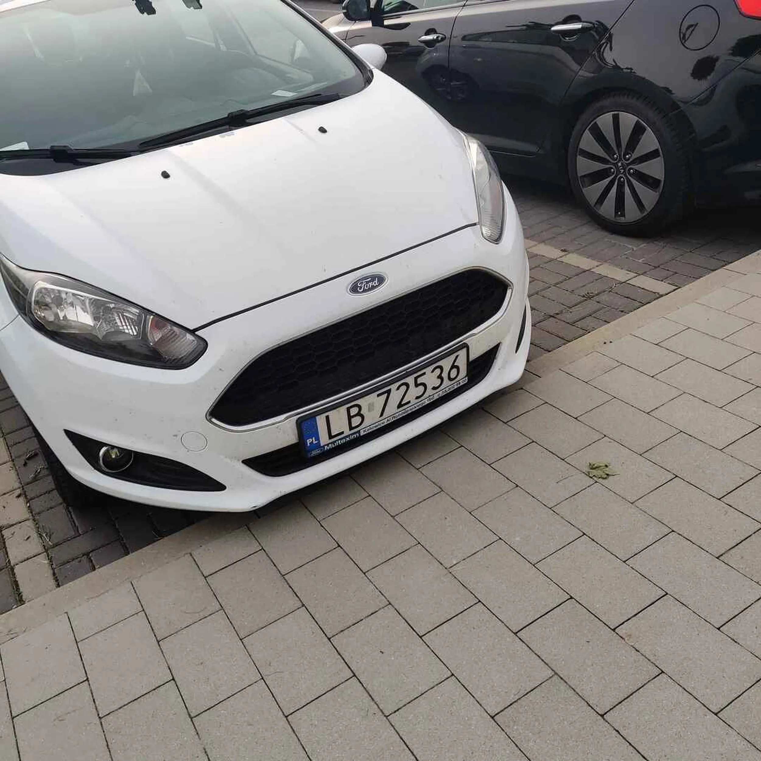 stoisz na prywatnym miejscu kierowco