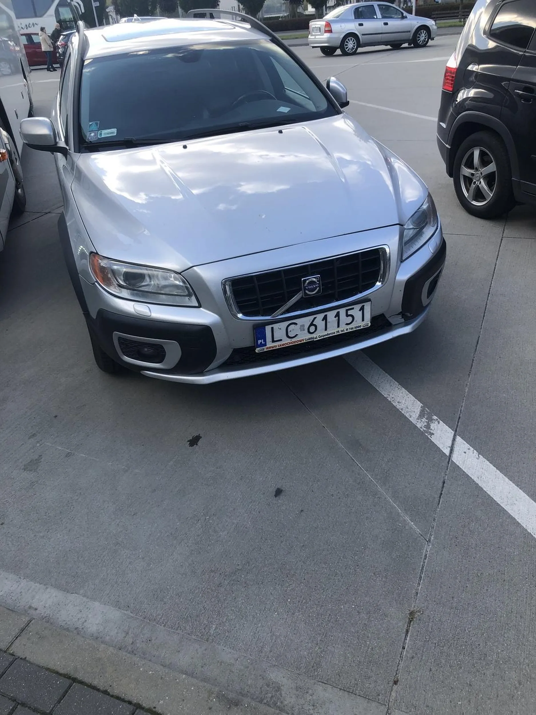 Stanoł na miejscu na autobusy