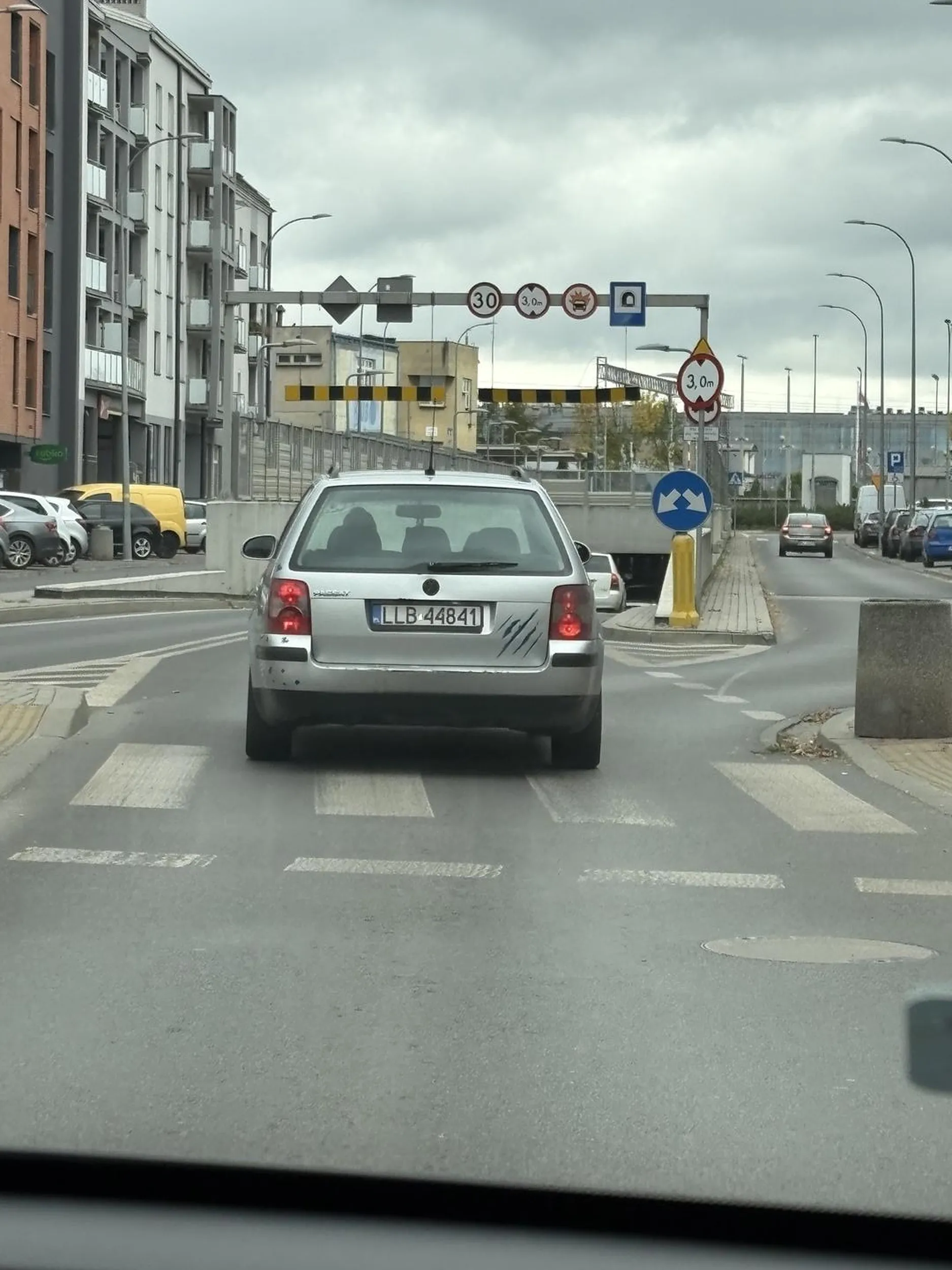 Szrotem rozjechał gołębia jadąc 15 na godzinę cw3l