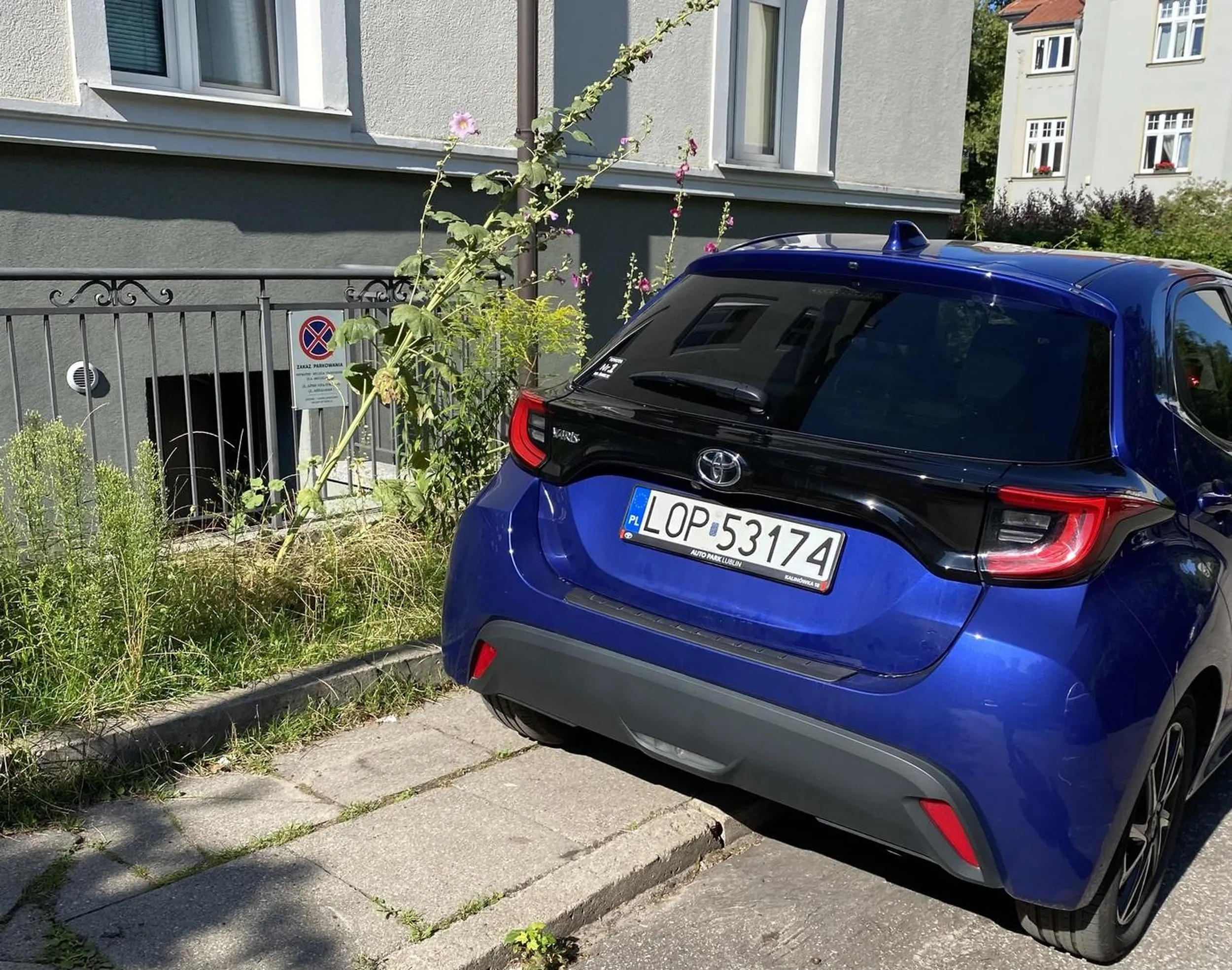 Analfabeta blokuje prywatne miejsca parkingowe