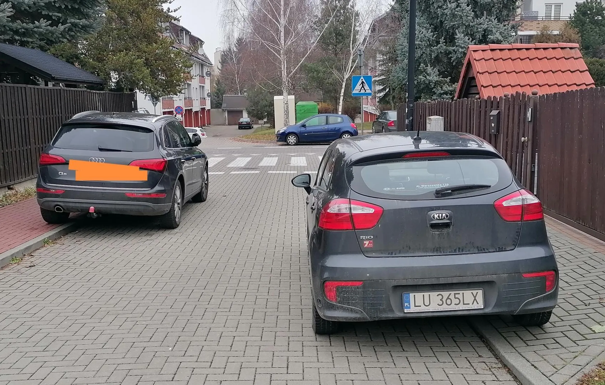 Mistrz parkowania na jednokierunkowej.