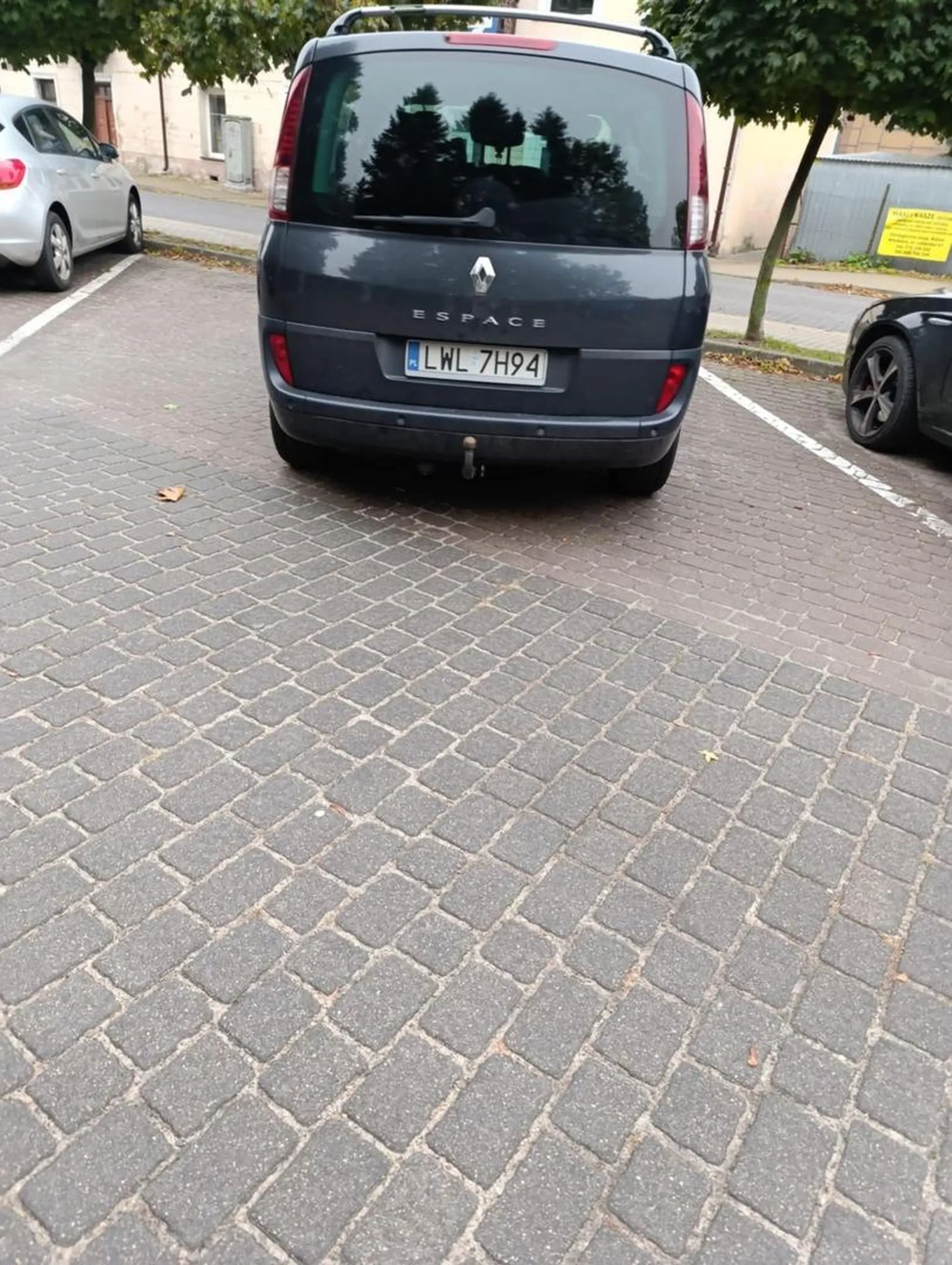 Kierowca posiada świetne umiejętności parkowania