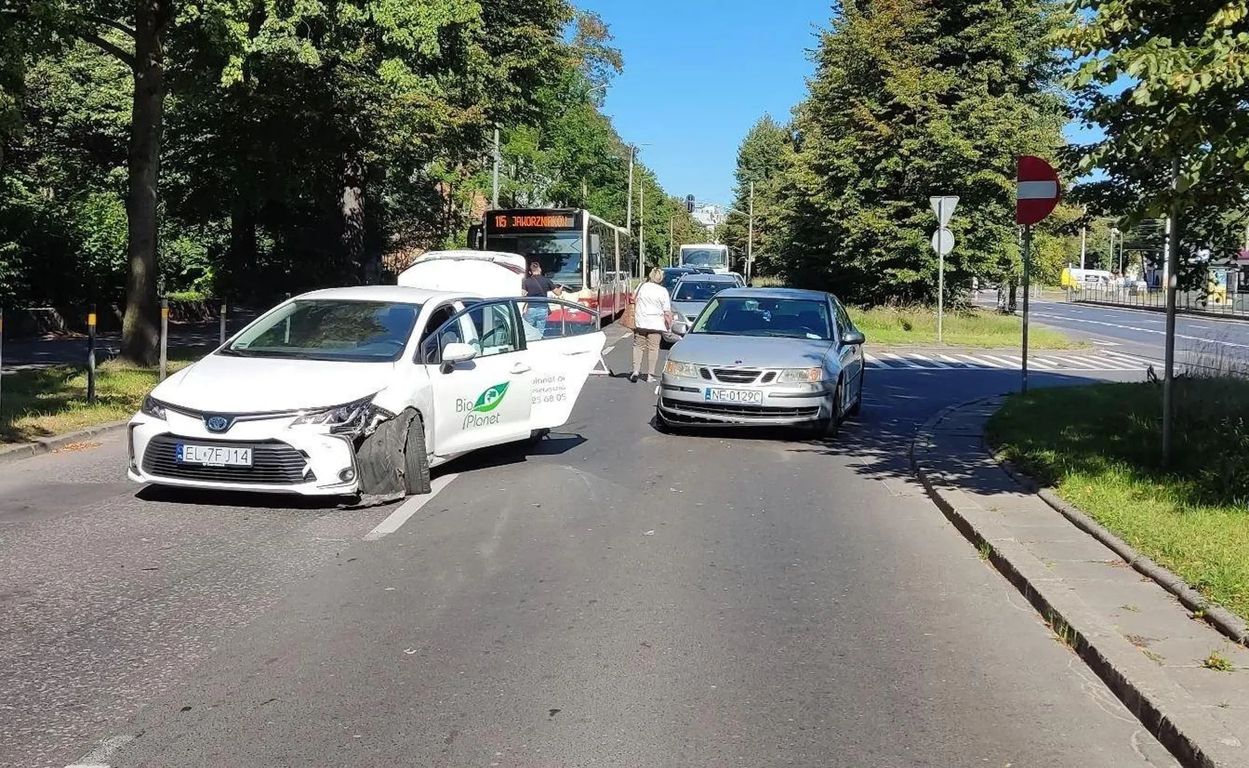 Na gościnnych występach w Gdańsku. Rozumiem, że w Elblągu znak "Ustąp pierwszeństwa" nie obowiązuje?