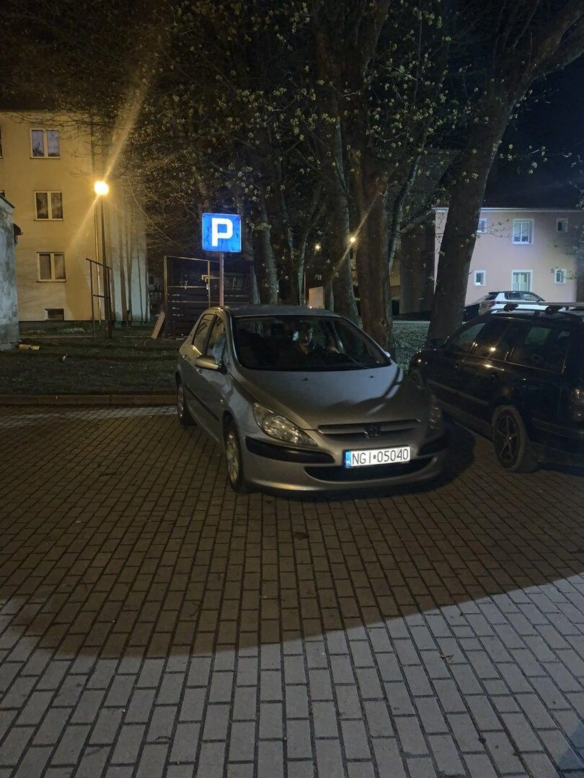 Jak widać nie umie parkować