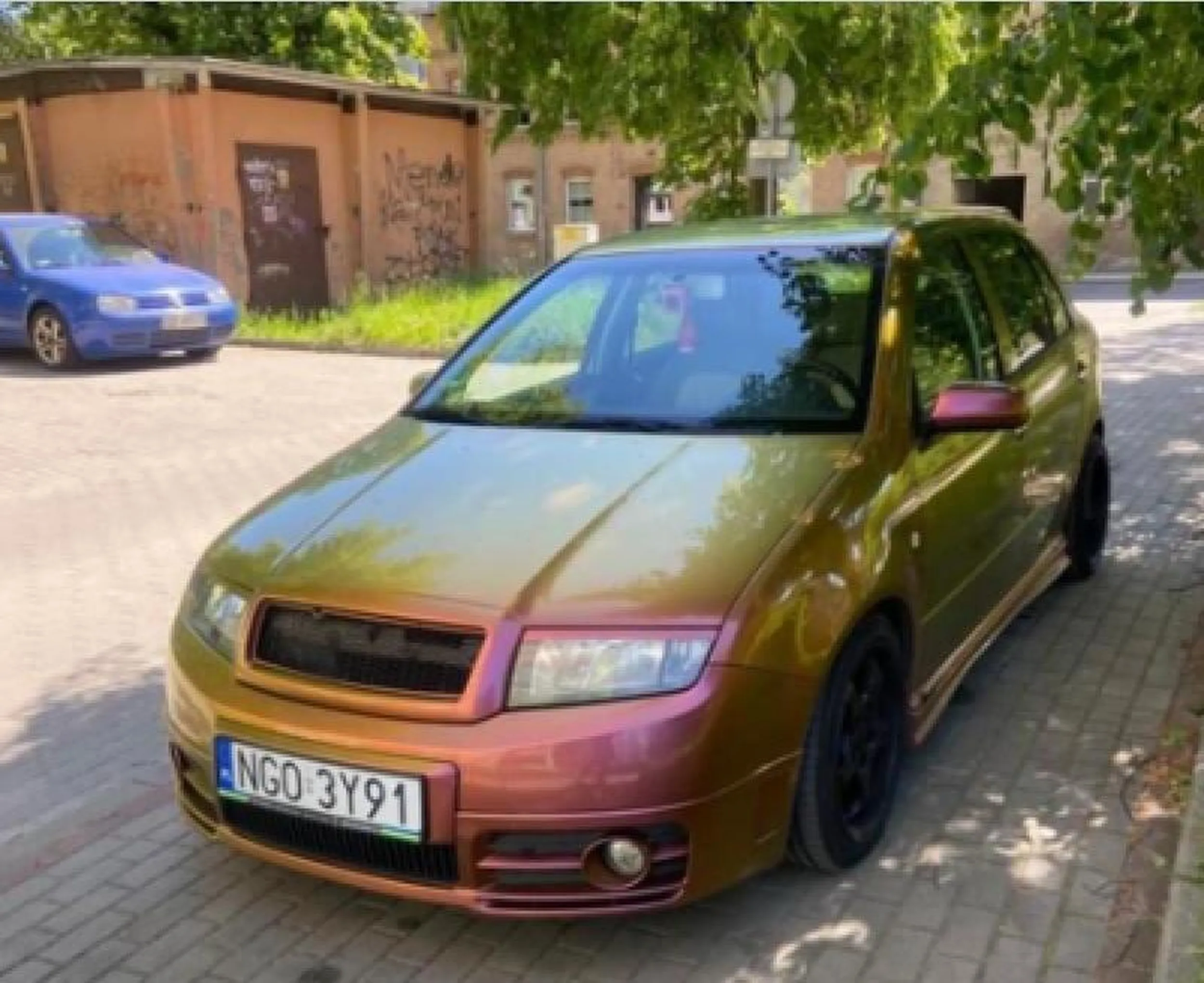 skoda fabia fade