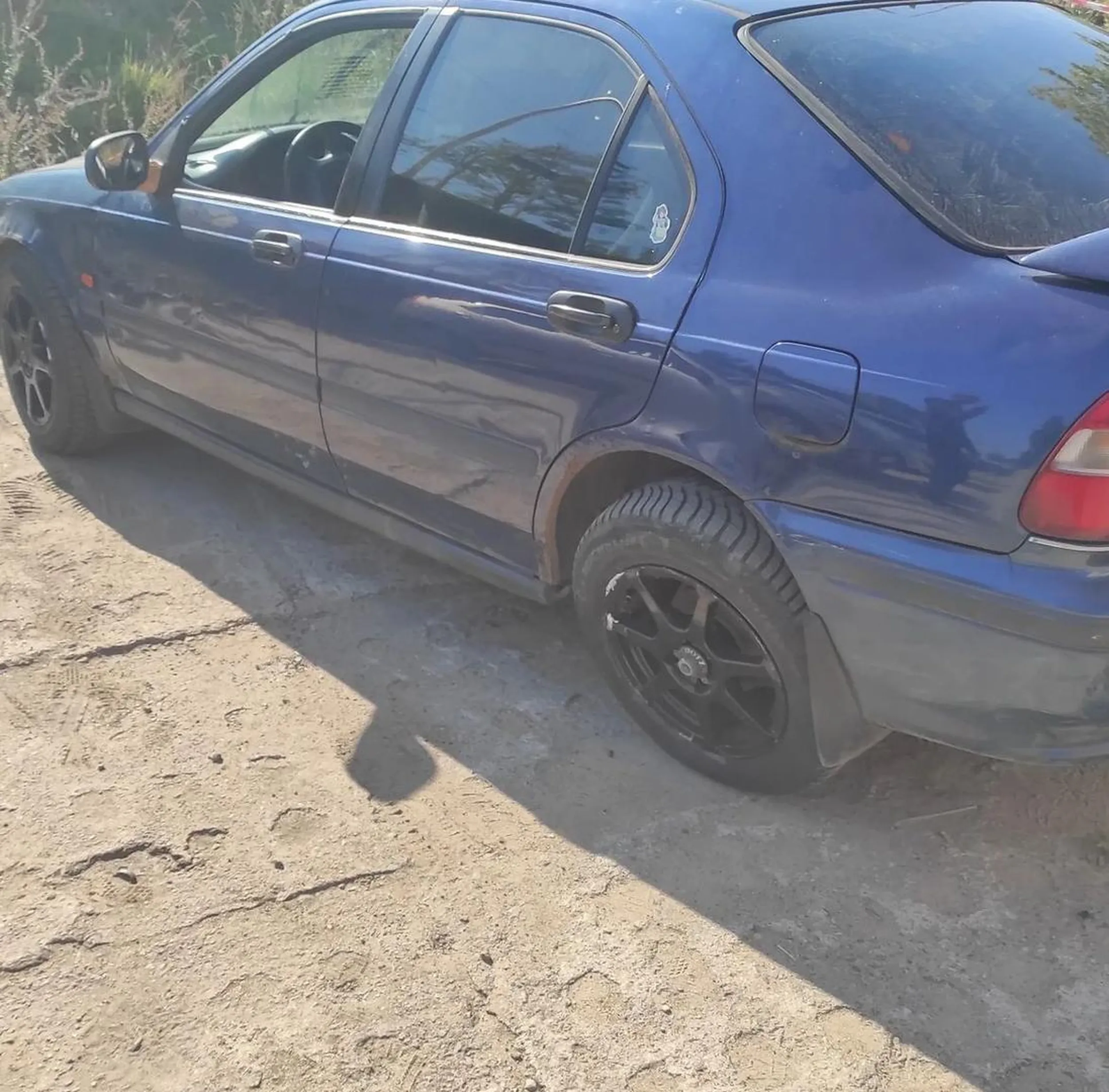 Gowniarz kupil pierwszego złoma i mysli ze jest rajdowcą