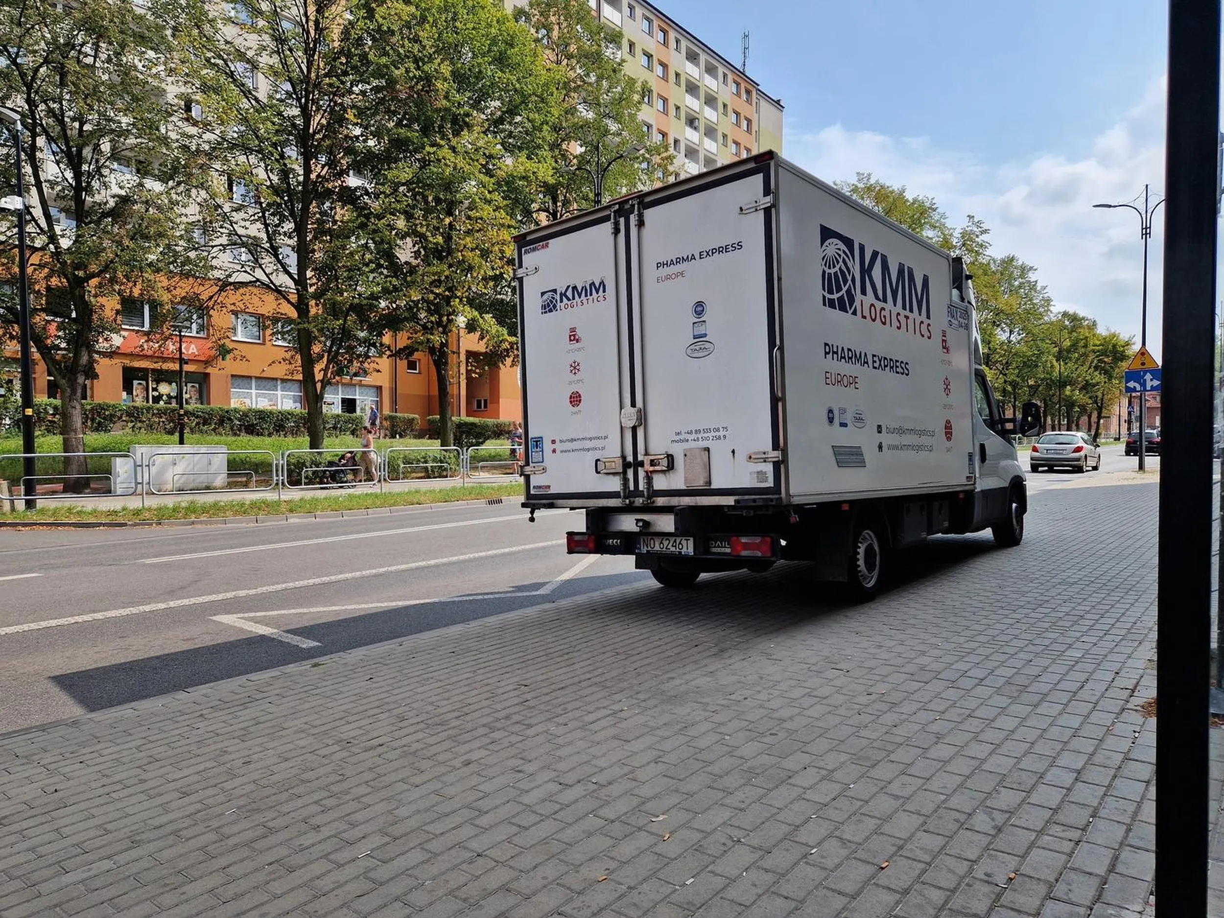 Parkowanie w obrębie przystanku autobusowego