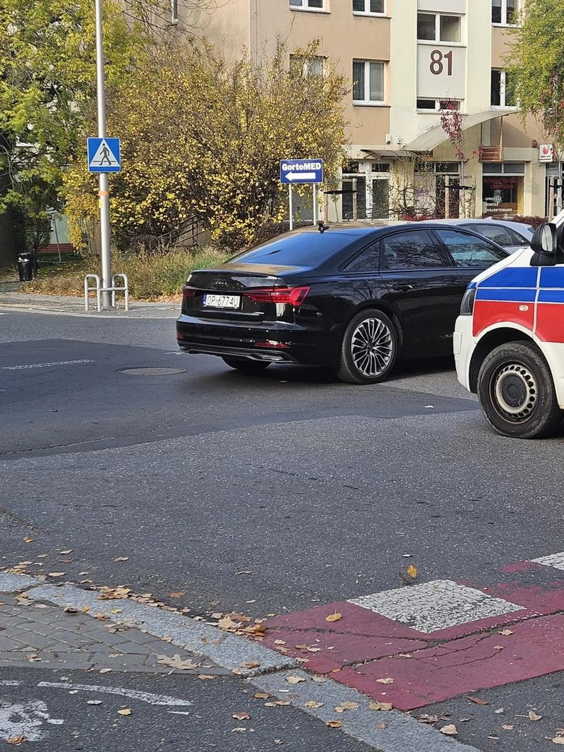 pobił chłopaka na skrzyżowaniu