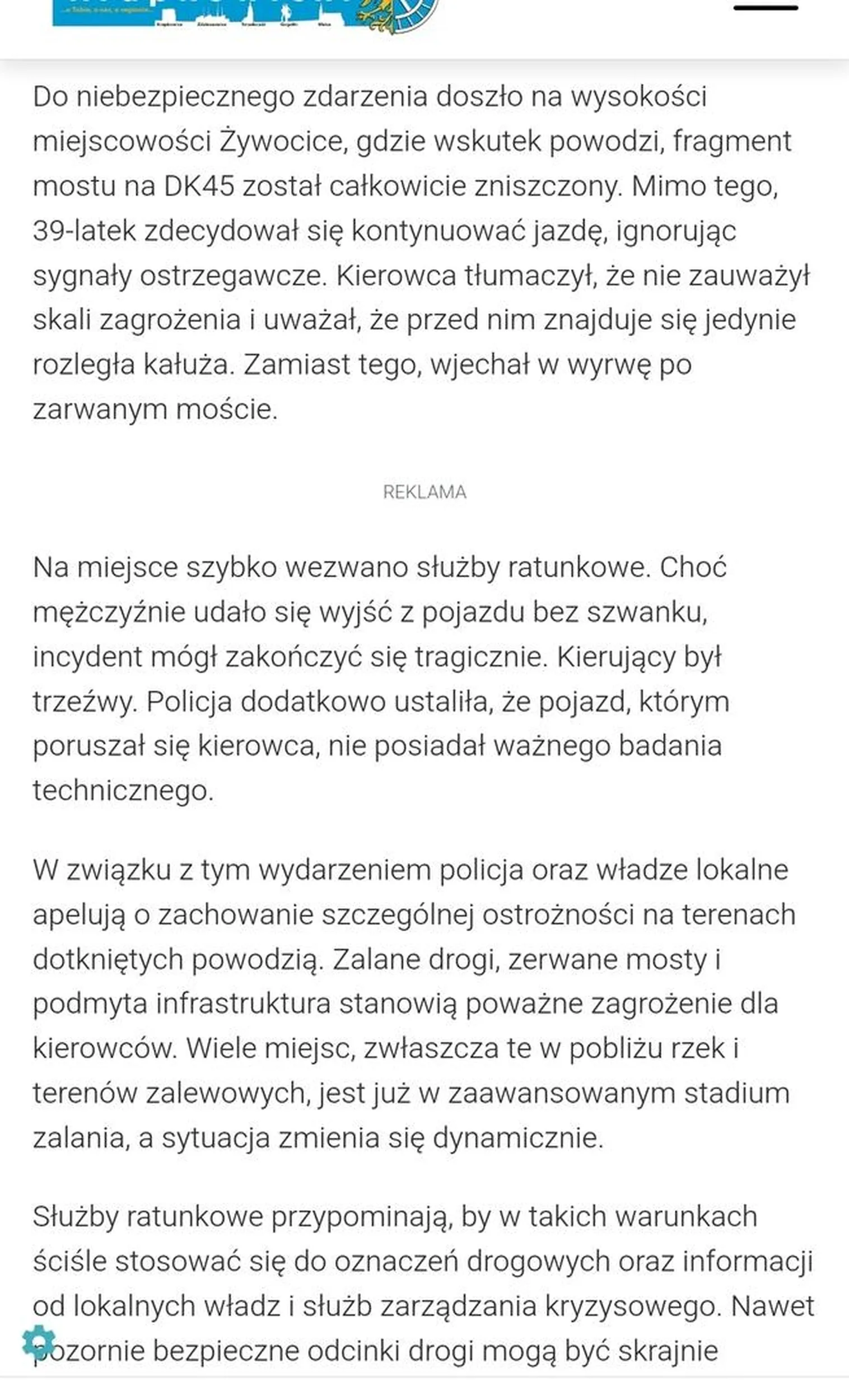 Jeszcze bez przeglądu auto. Co za typ