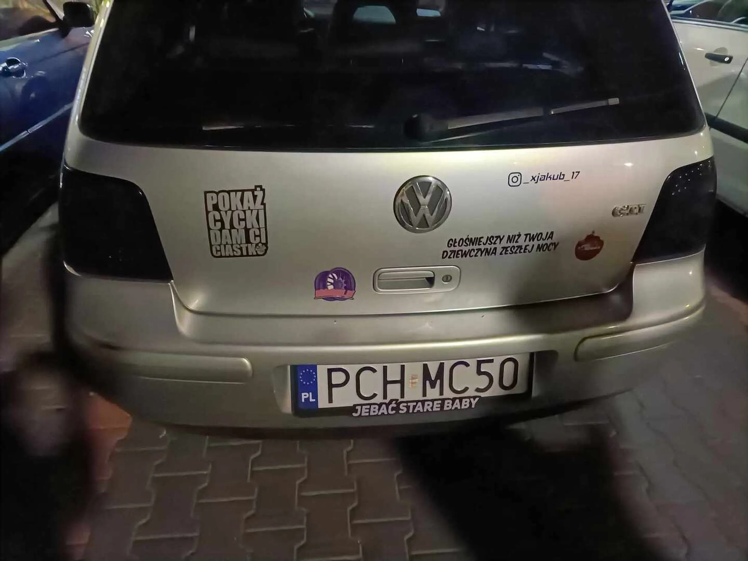 zdrap te naklejki wstyd jak cholera