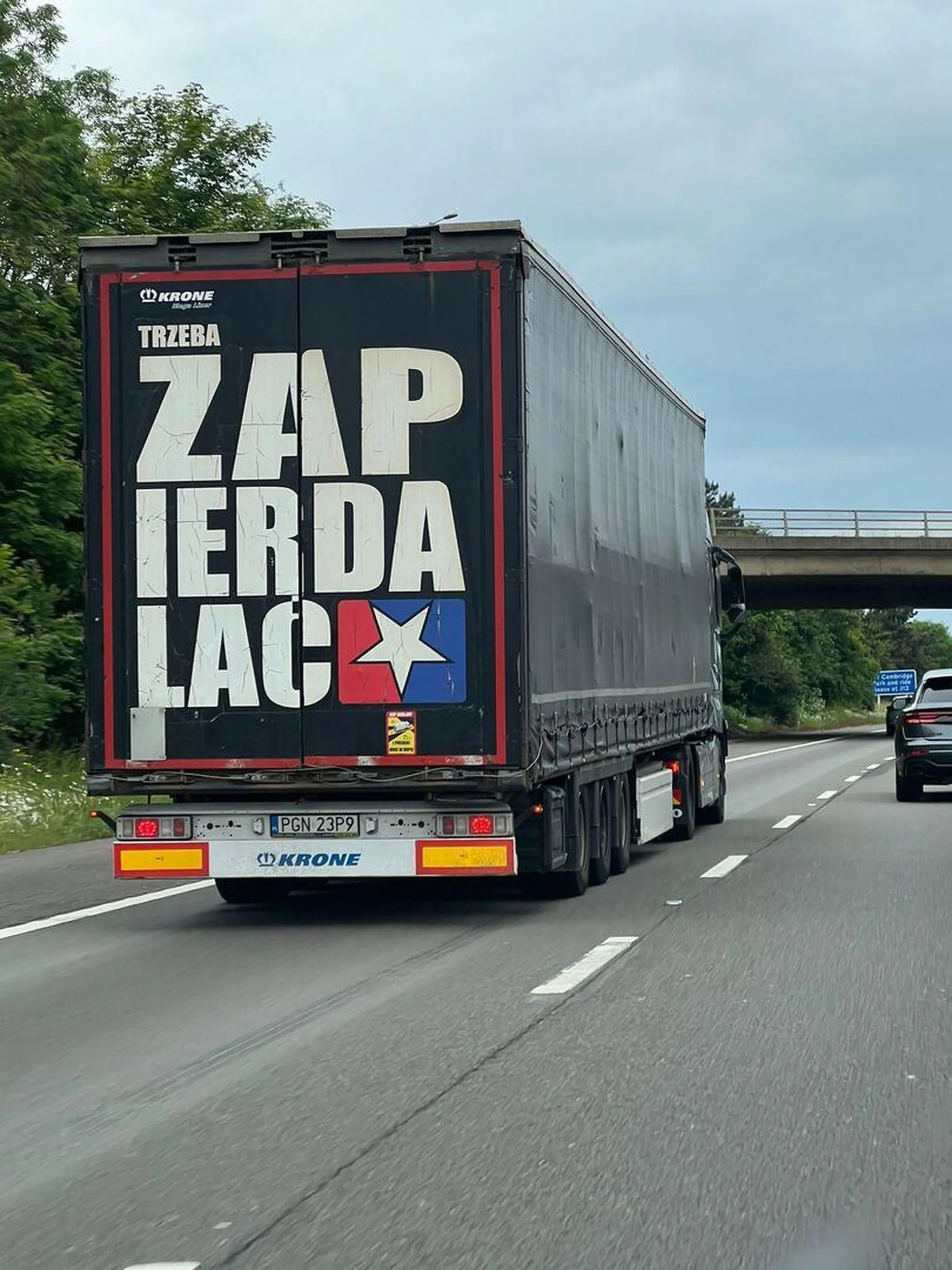 Tymczasem na angielskiej drodze