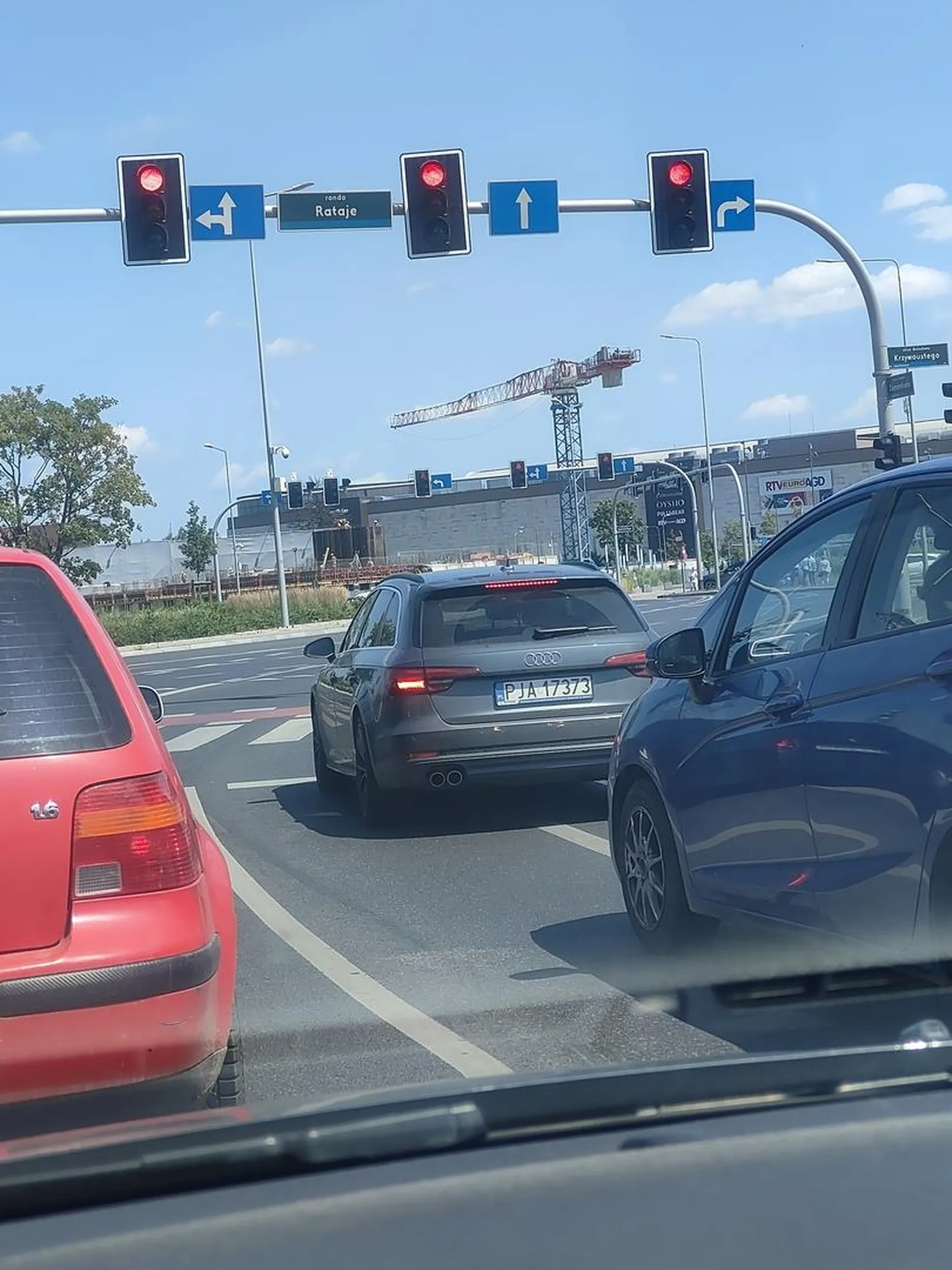 Ładnie wymuszasz pierwszeństwo...