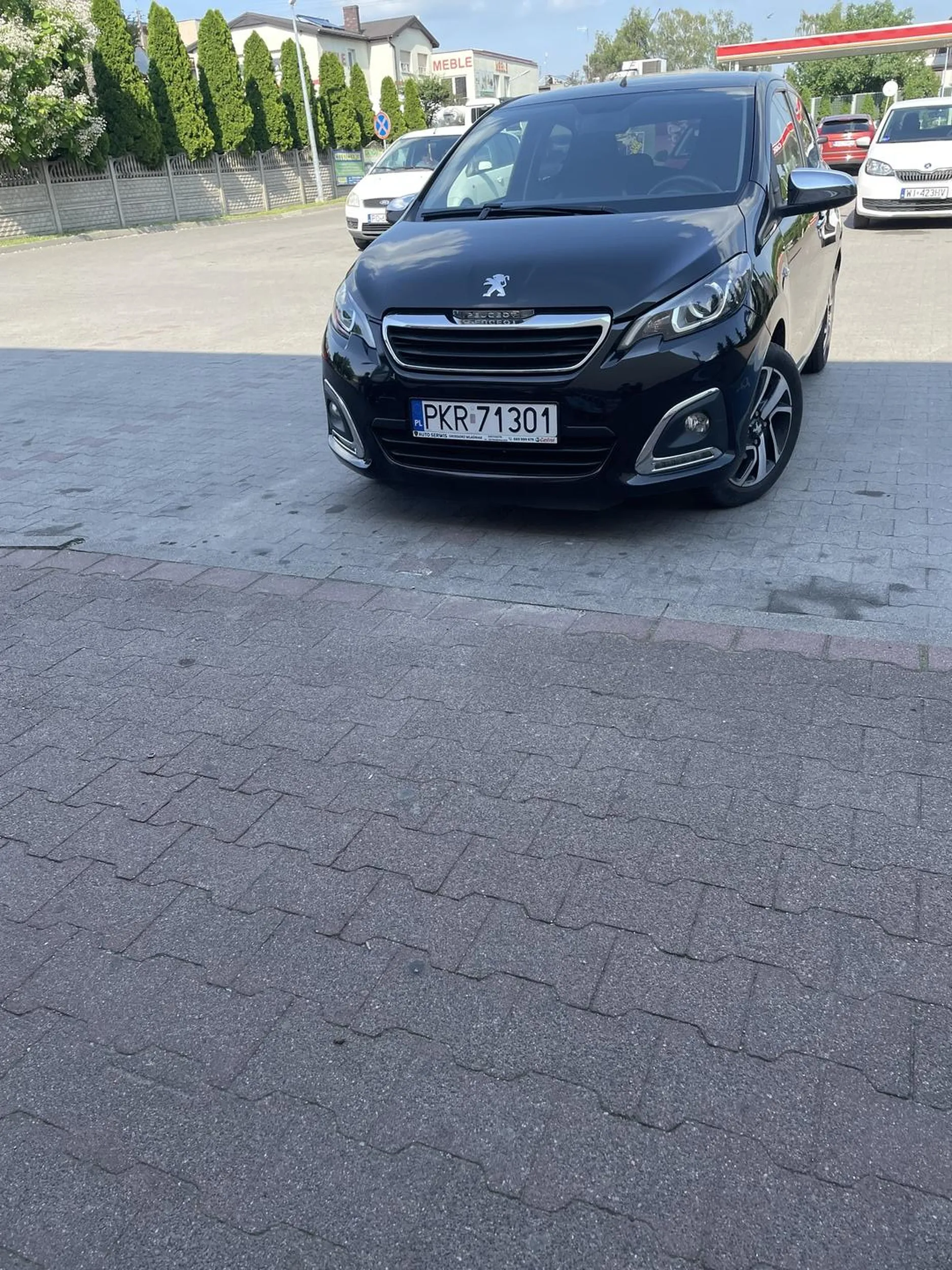 Piekne parkowanie babuszki