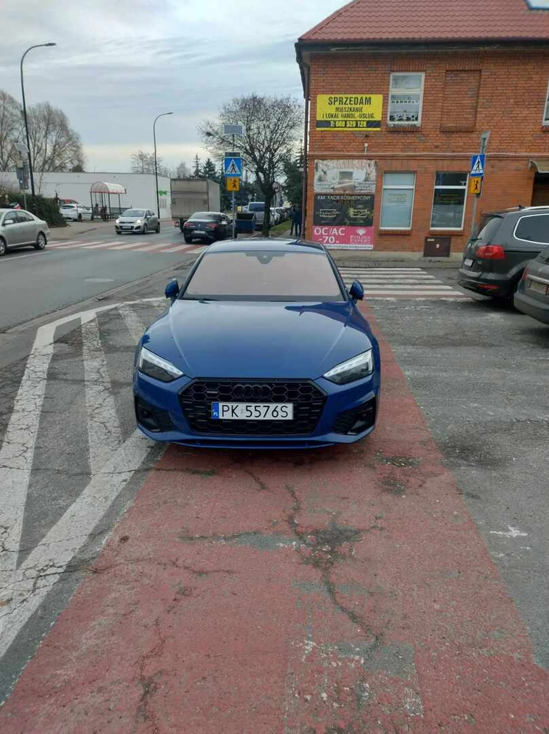 Na pasach przy szkole inteligencje stanąłeś