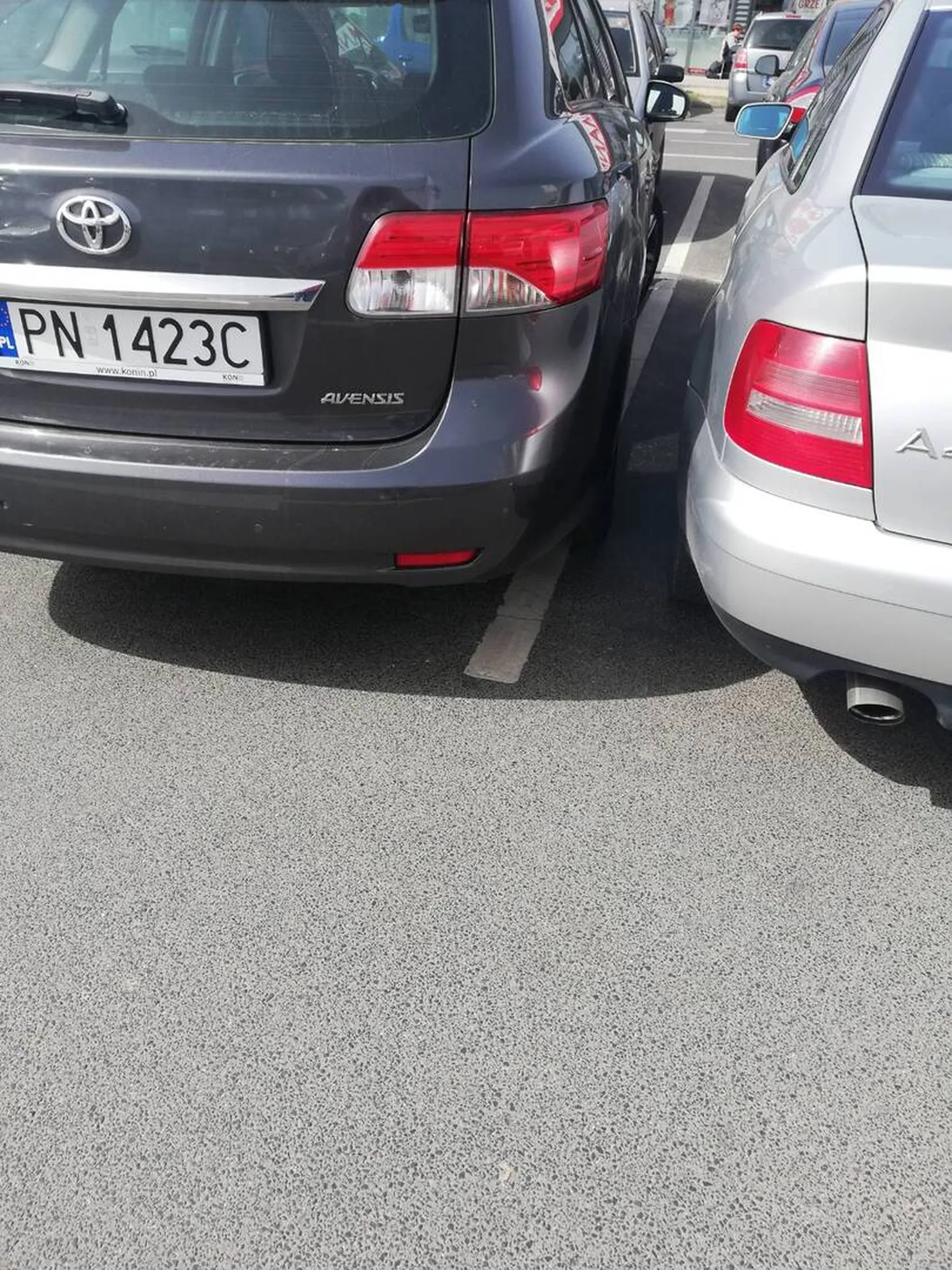 Bakłażan, który prawo jazdy znalazł w czipsach, a manewr parkowania chyba ćwiczył na lotnisku