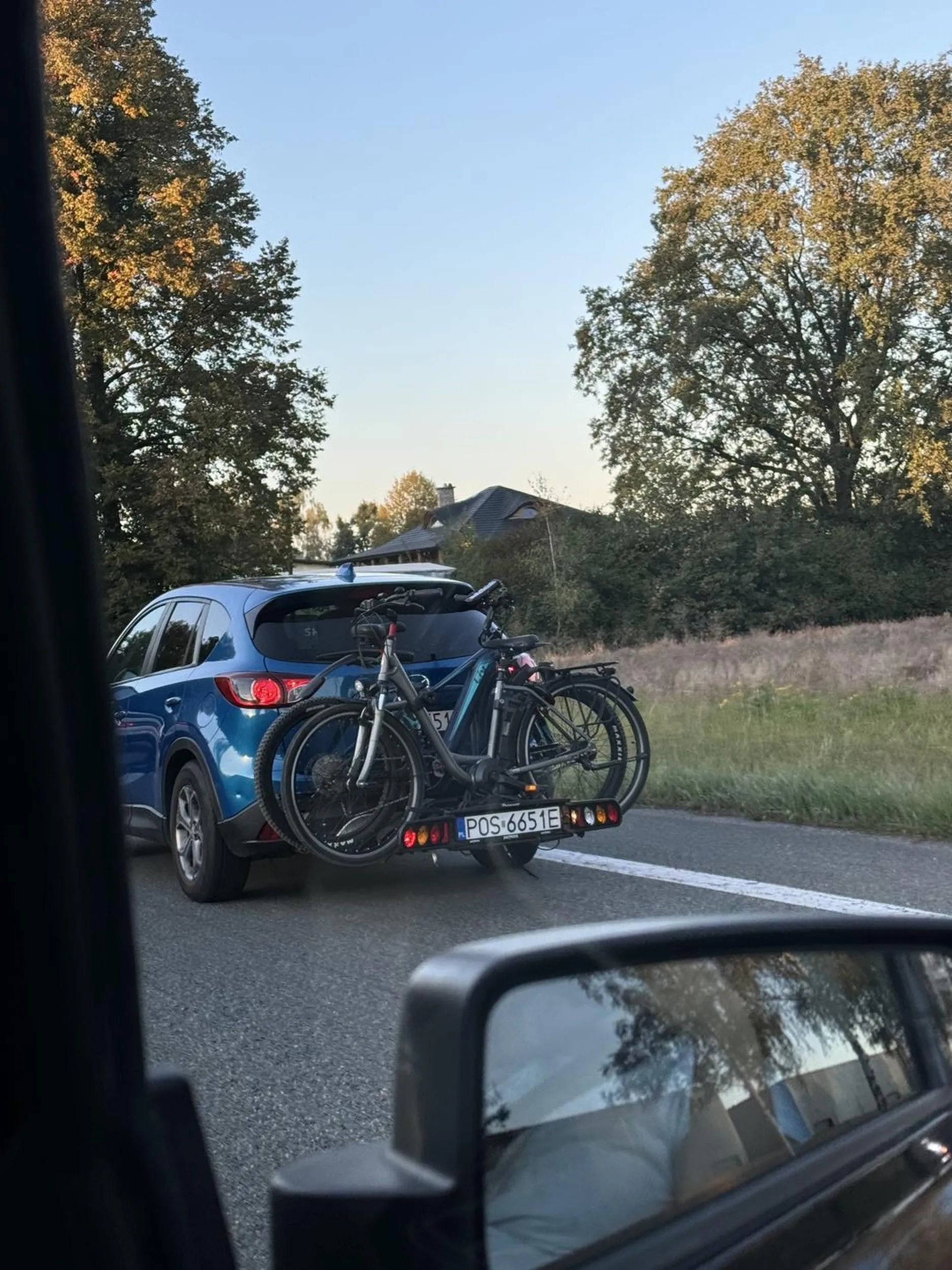 Tragedia, zajeżdża drogę i hamuje:) NIE POZDRAWIAMY ZE SLASKA