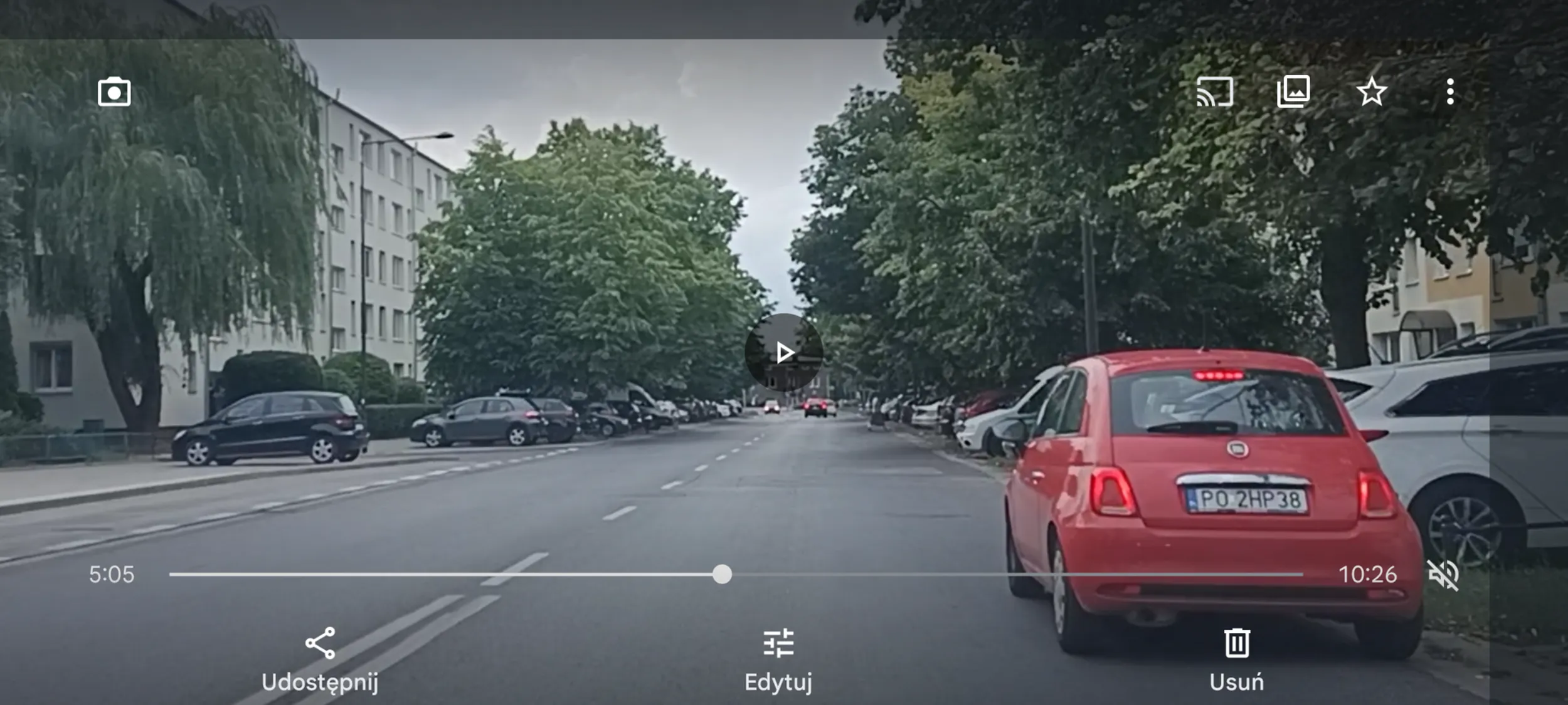 Patoparkowanie na ulicy gdzie jest zakaz zatrzymywania się i postoju