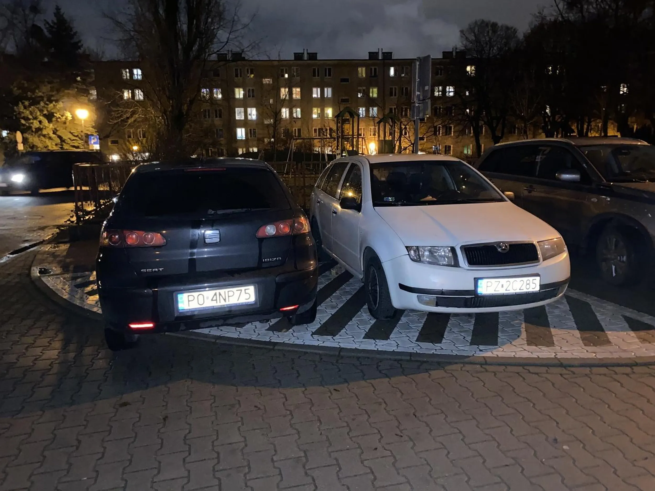 Ameba życiowa której ciężko 2 minuty dłużej szukać miejsca parkingowego tylko wiecznie staje na liniach.