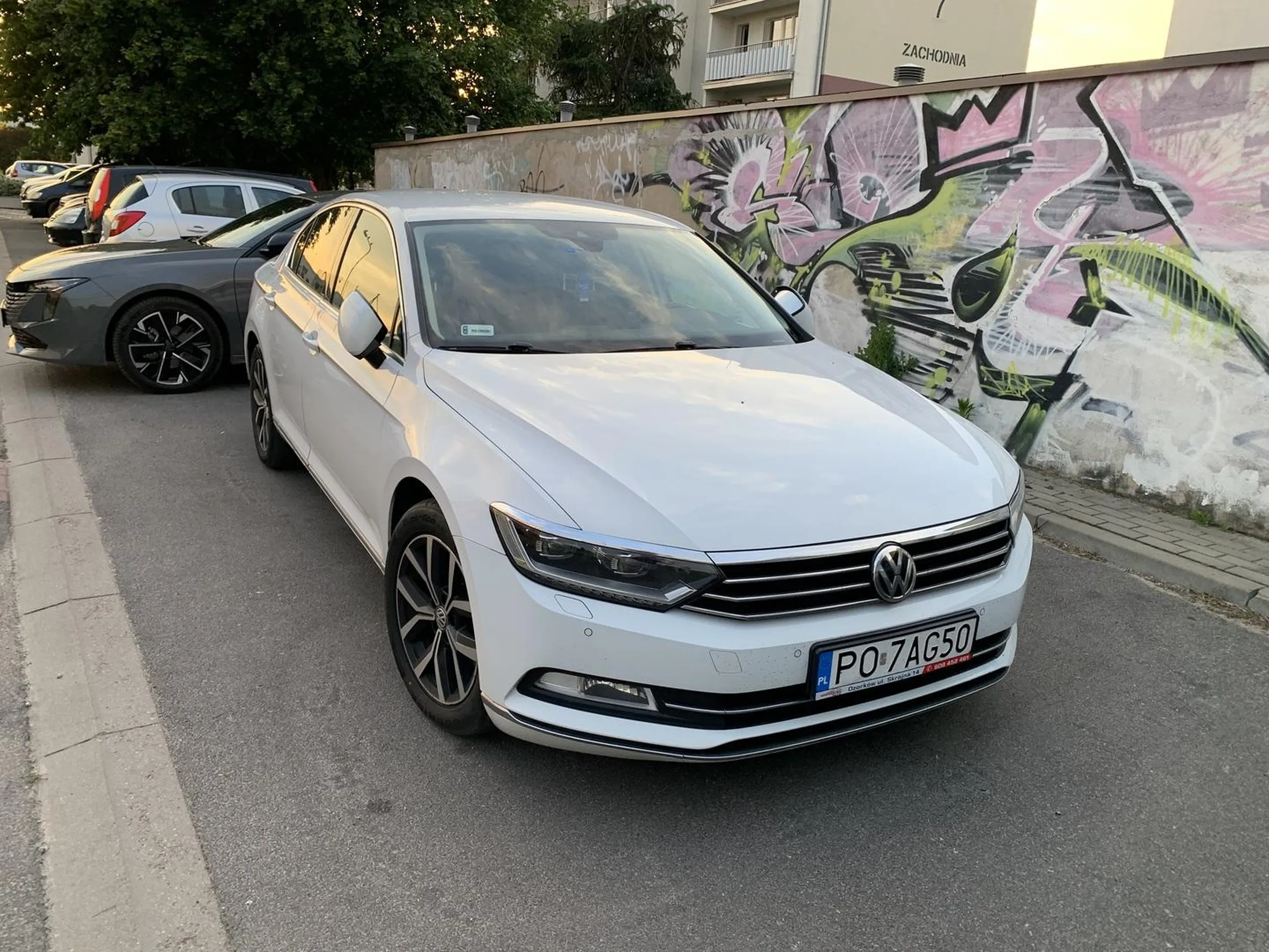 Parkuje swoim wieśwagenem w poprzek chyba żeby tylko powkurzać mieszkańców pobliskich blokowisk. Zwykły burak, nic więcej.