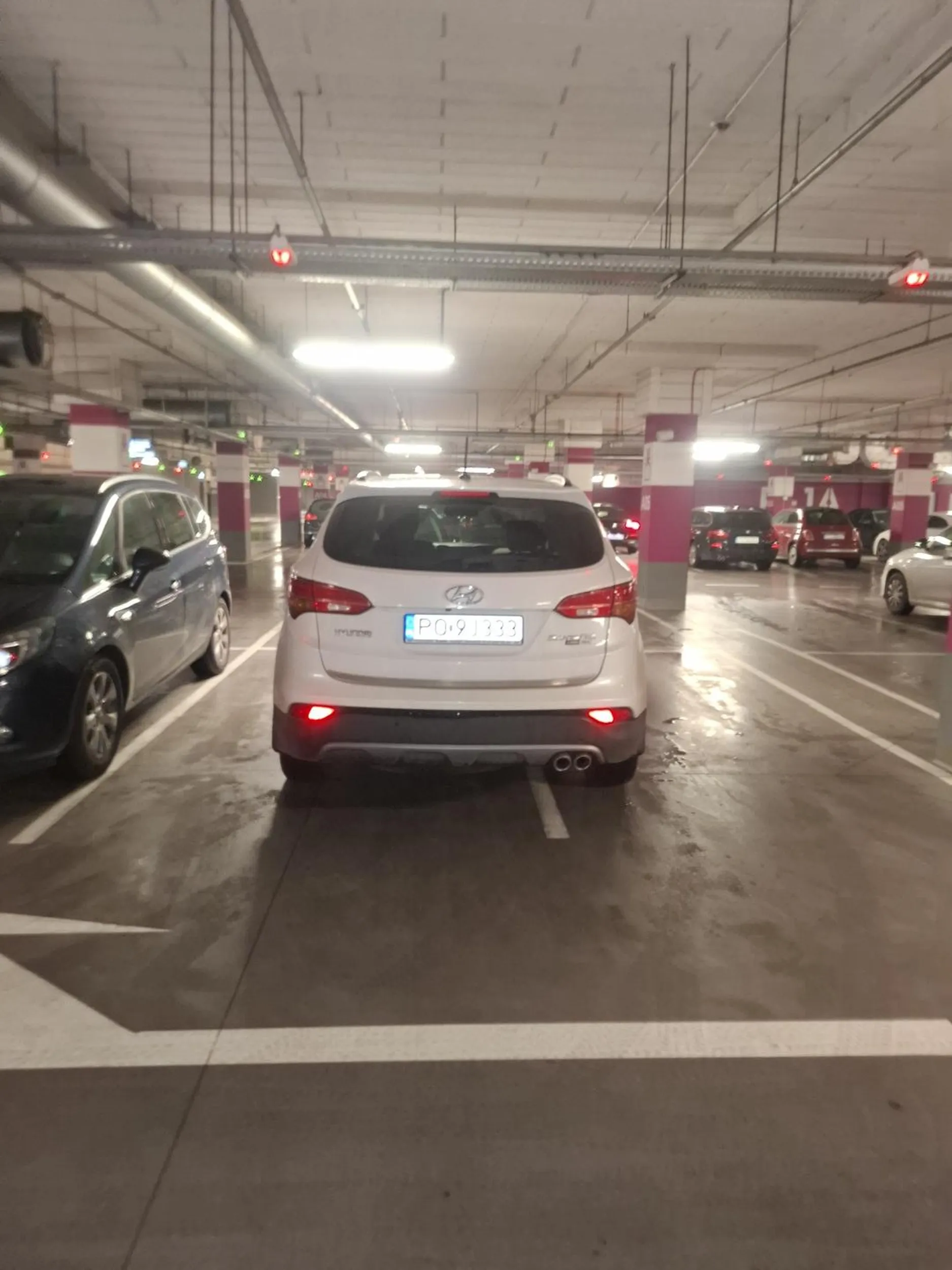 Trzeba by było ponownie przeczwiczyc parkowanie