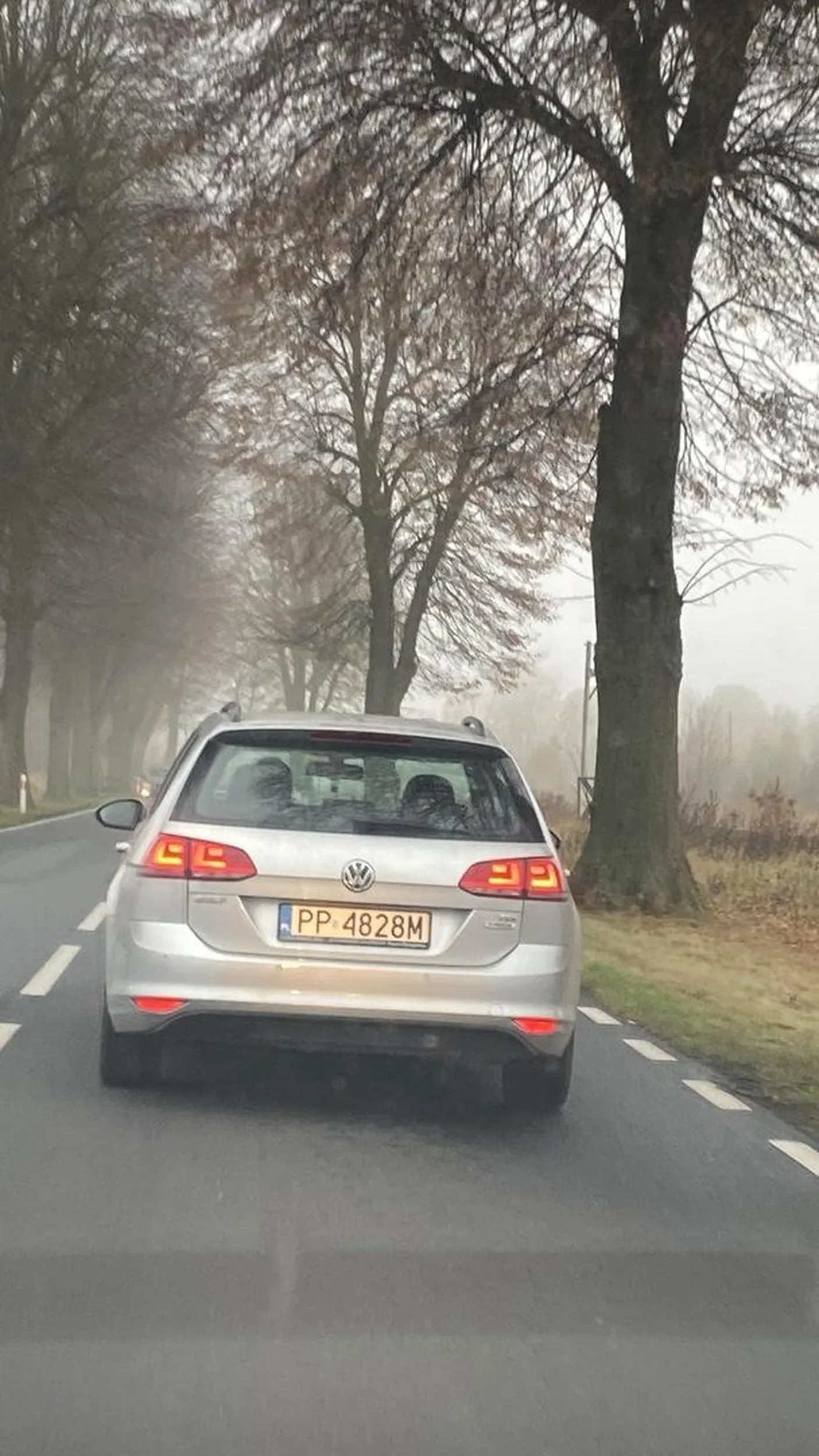 Przy próbie wyprzedzenia nagle hamuje, zajeżdza pas, wyjeżdża na środek drogi. W ostatniej chwili odbił na swój pas przed jadącym z naprzeciwka samochodem. D3bil