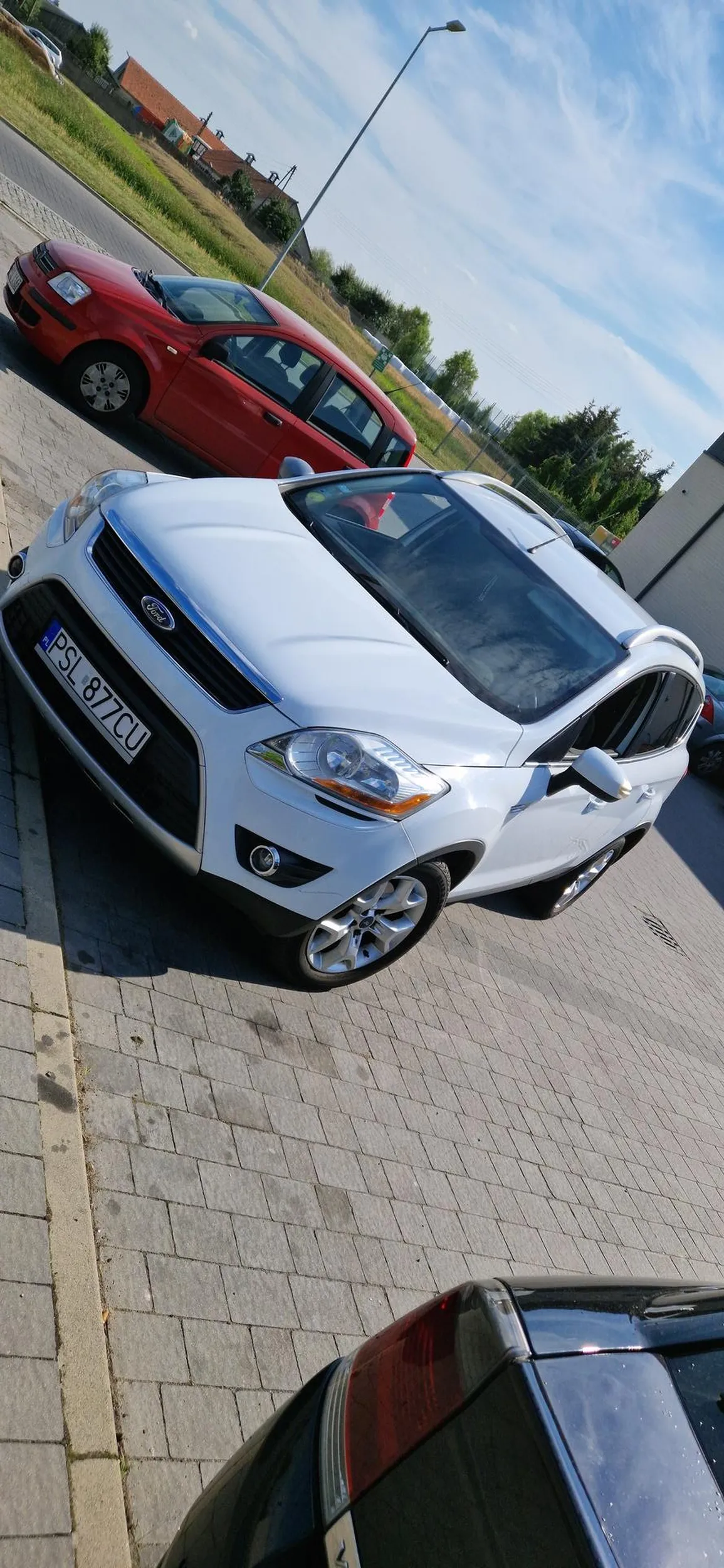 Pani myśli że te linie to dla ozdoby parkingu