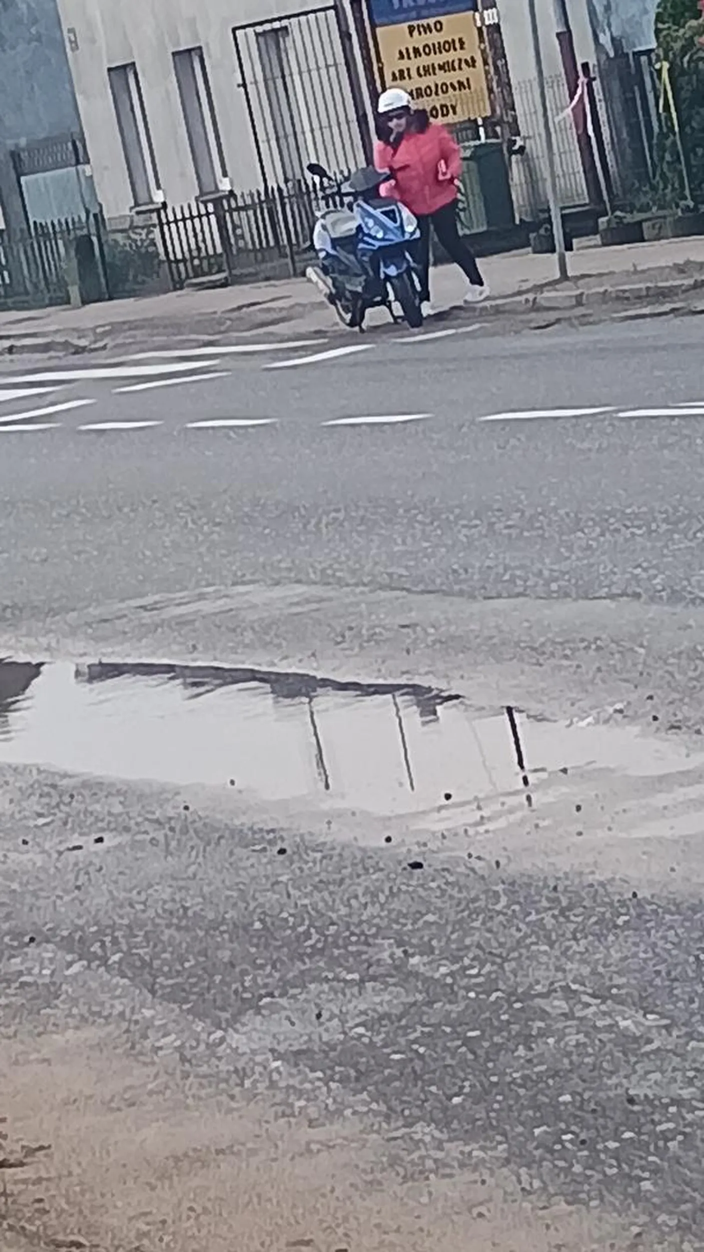 Piękne parkowanie na pasach