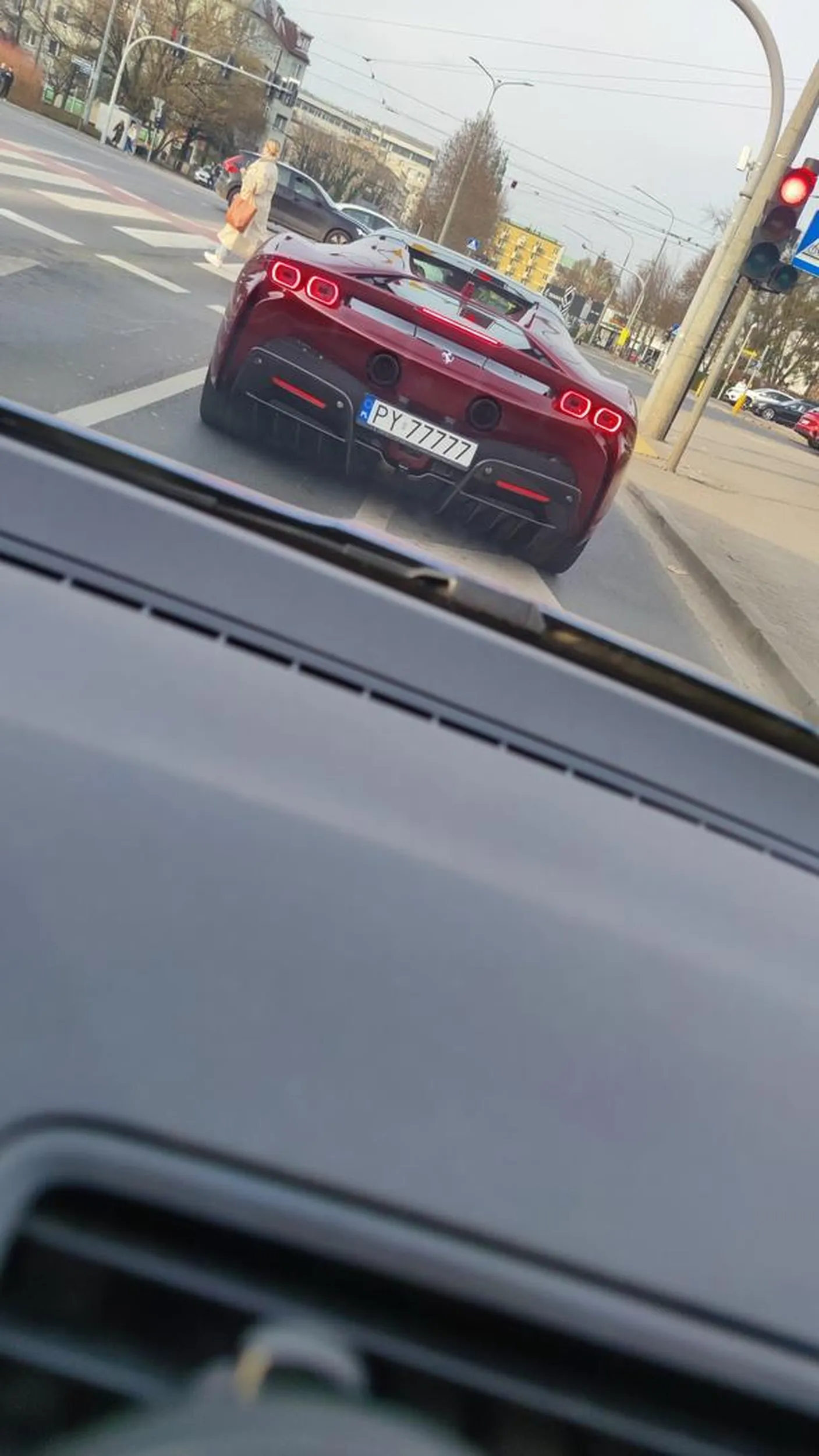 Zajebisty kolor Ferrari