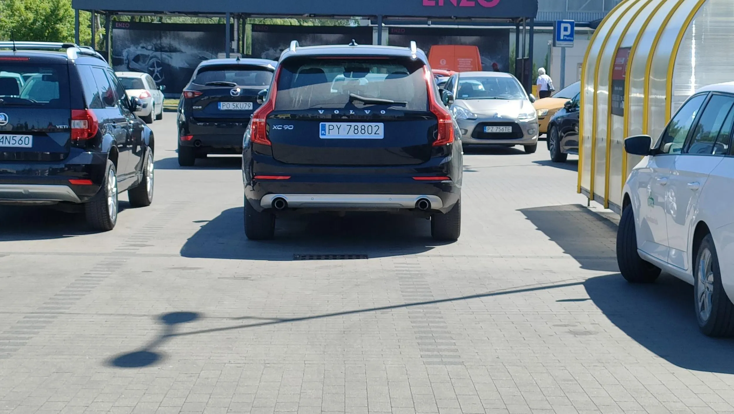 Pani miała bardzo dużo miejsca, a mimo to coś poszło nie tak.