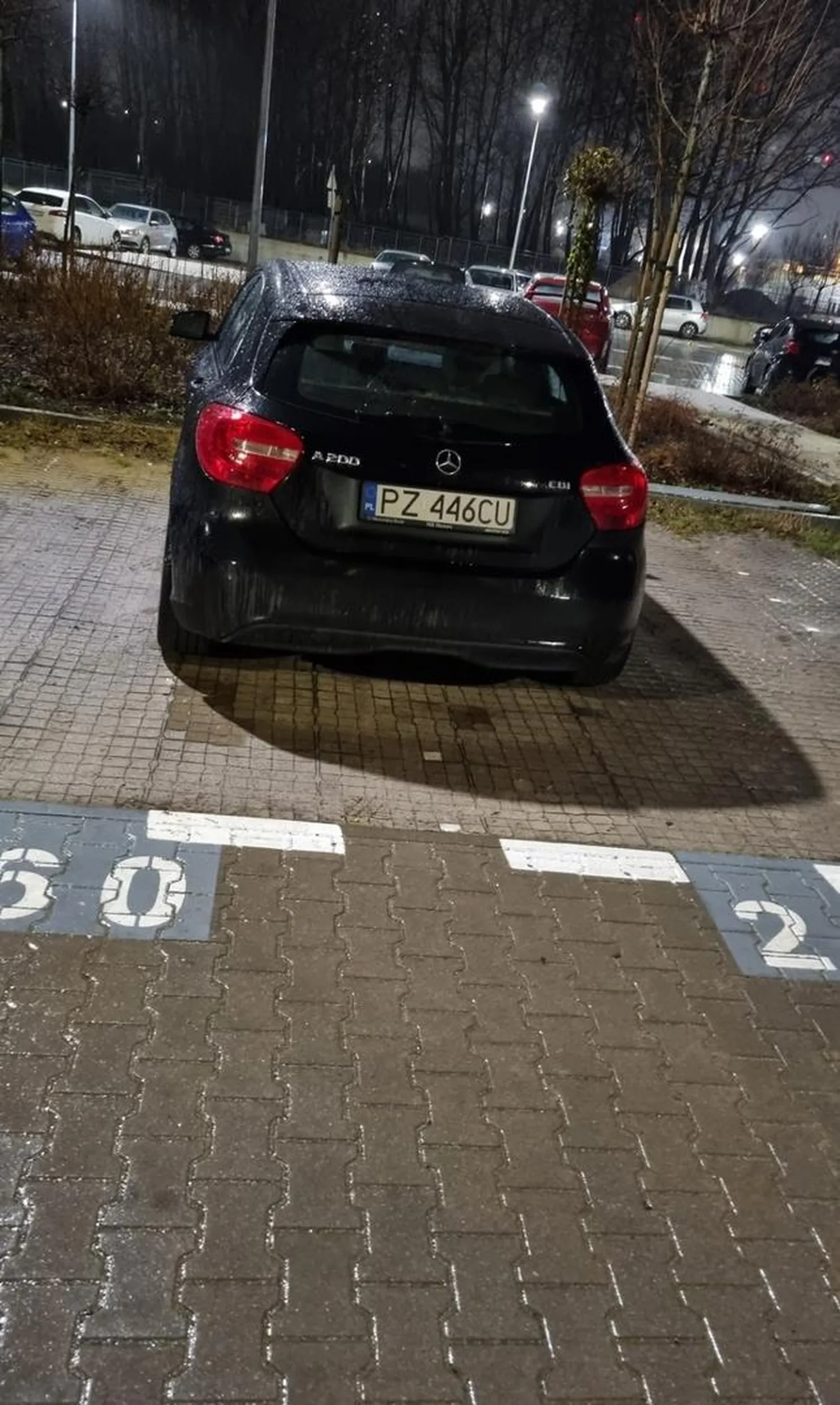 Idealne parkowanie, coby wszystkich aby na pewno wkurzyć po równo :D idealnie na środku