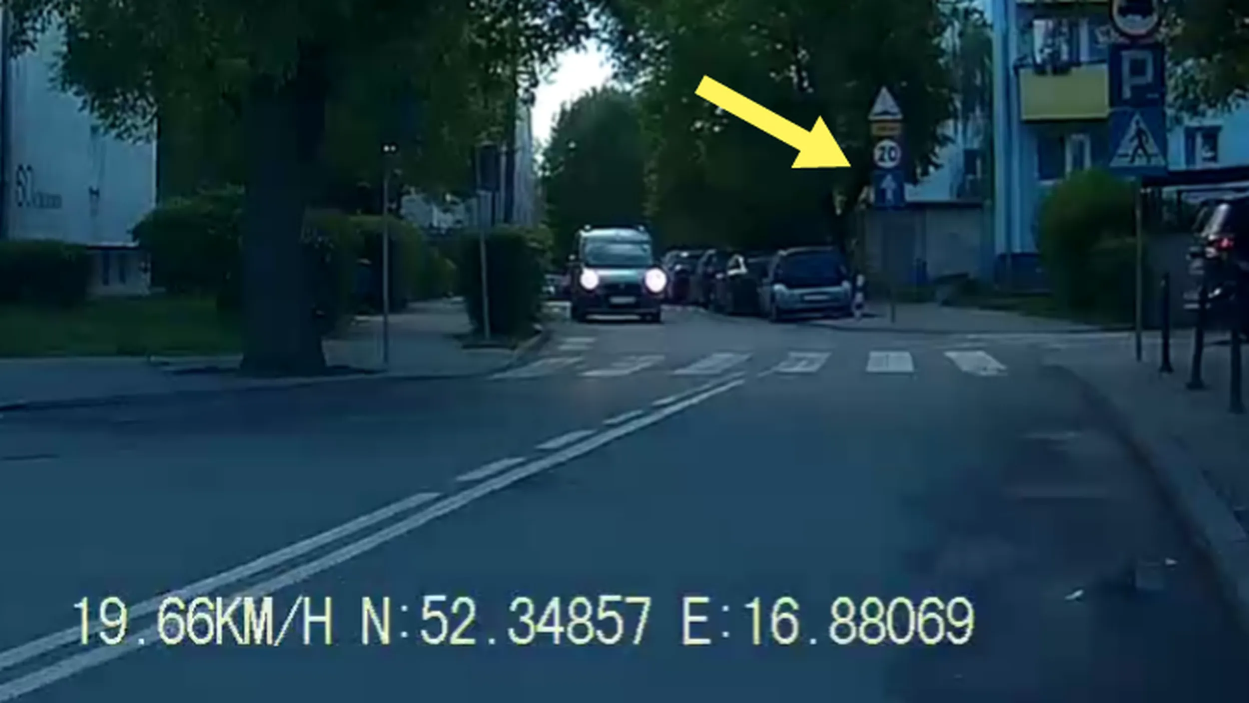 Poznańskie zadupie i jazda pod prąd. Luboń wita ;)