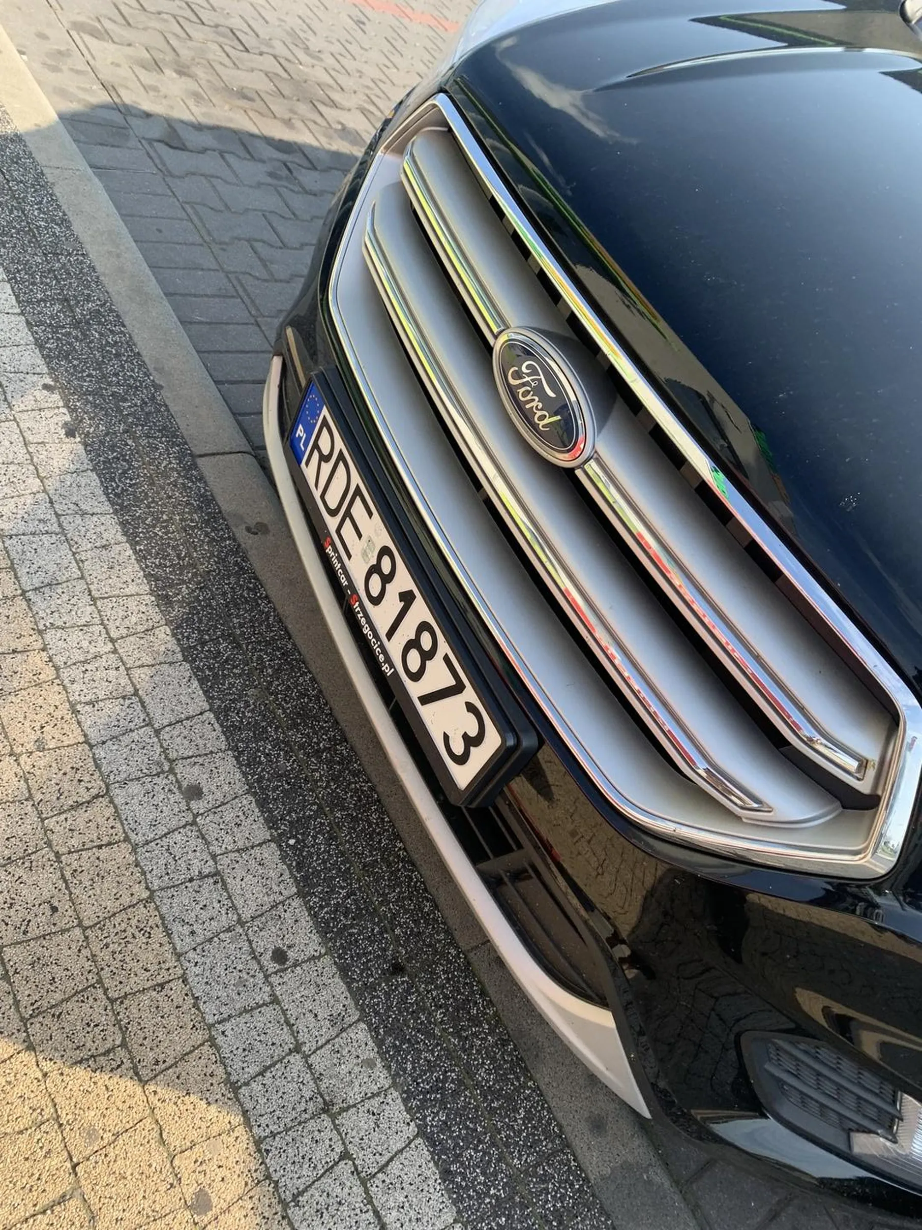 Kasztan stary tak zaparkuje i auta obija drzwiami