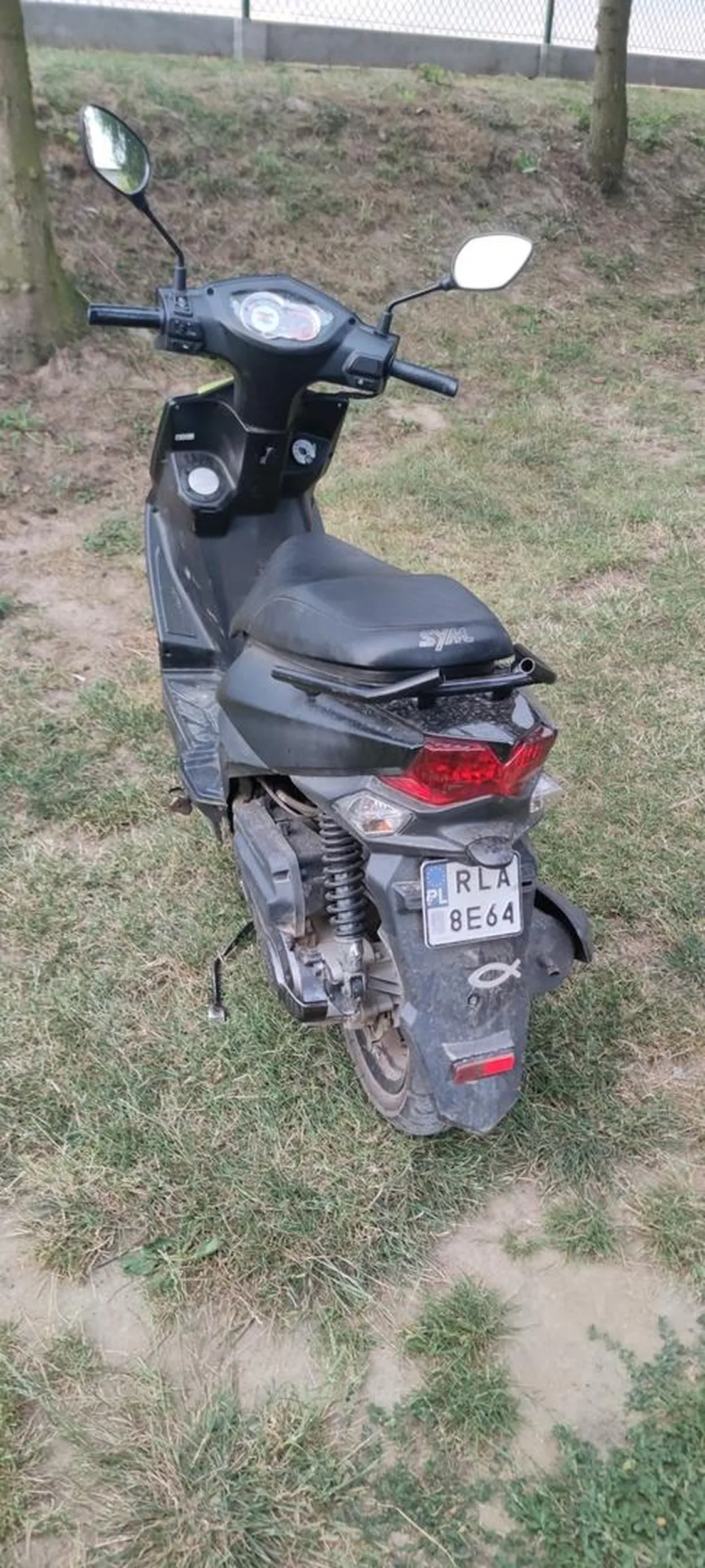 Jeździ jak pirat na 50tce w 4suwie