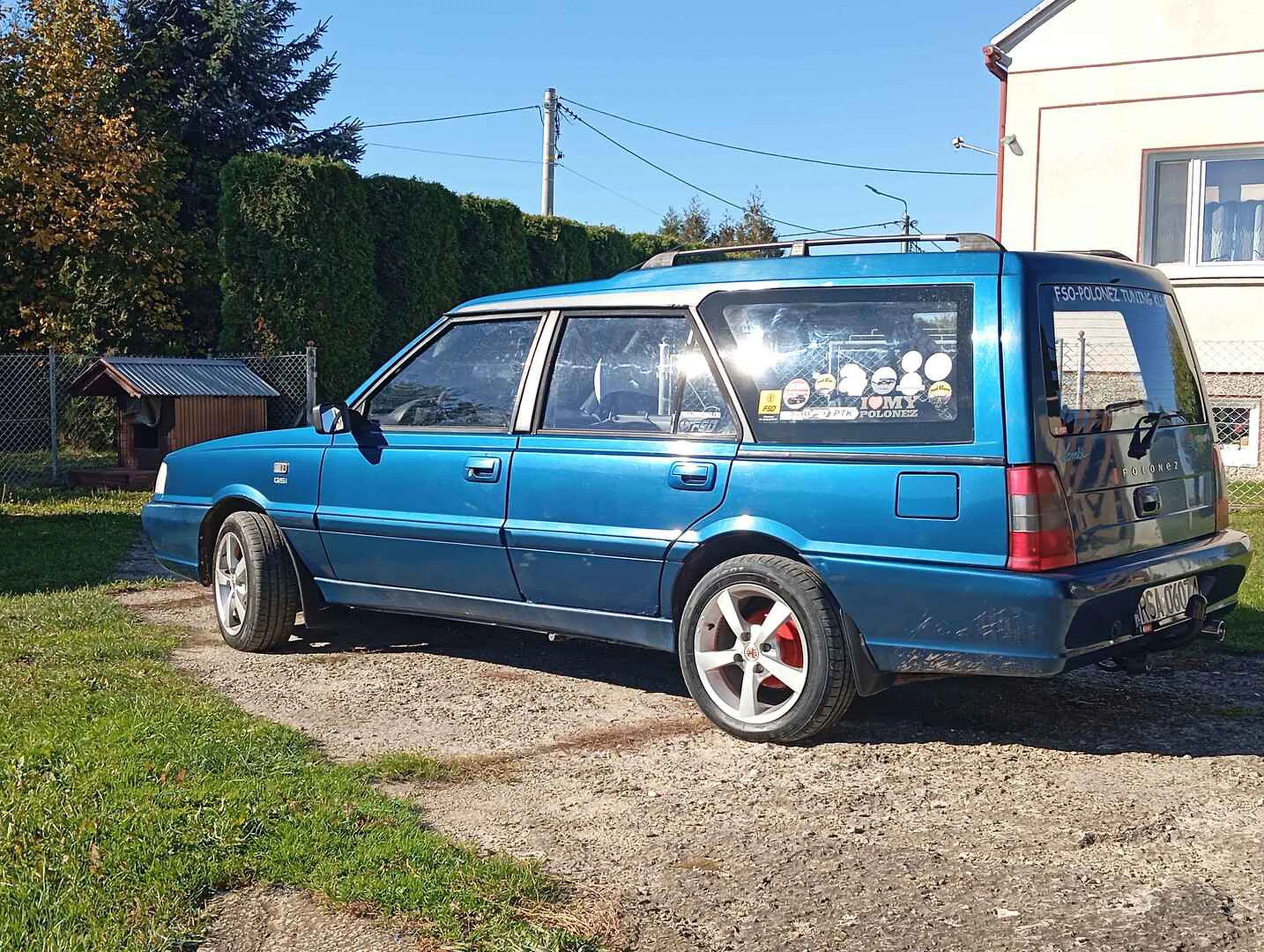 dziadek z kradzionymi częściami do żuka zajechał mi drogę, a wnuczek walił konia do polonezów