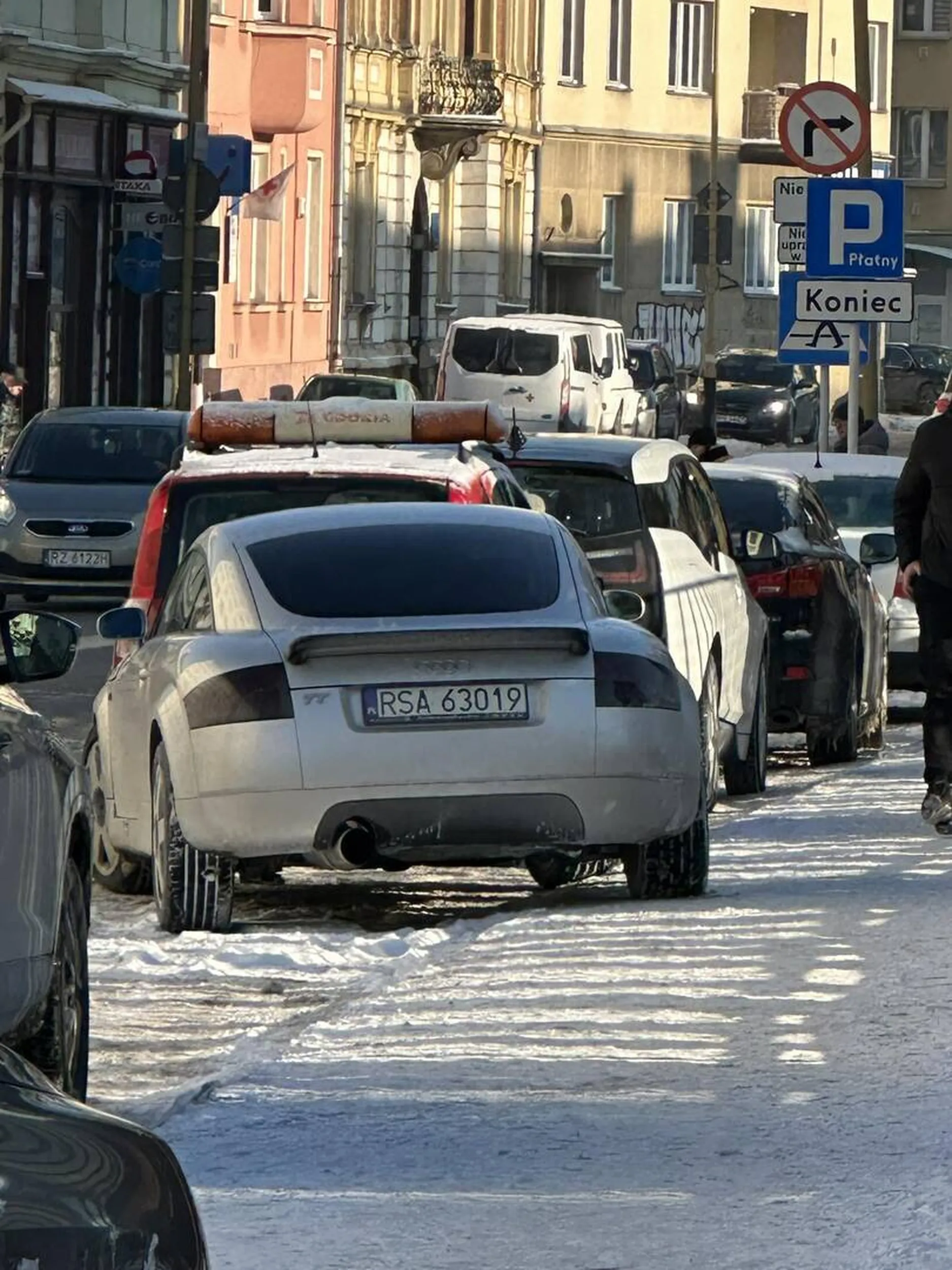 Nie pozdrawiam naucz się parkować