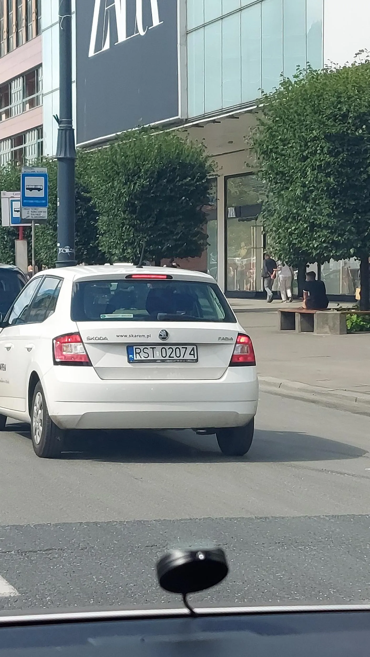 Uwaga! Burak za kierownicą!