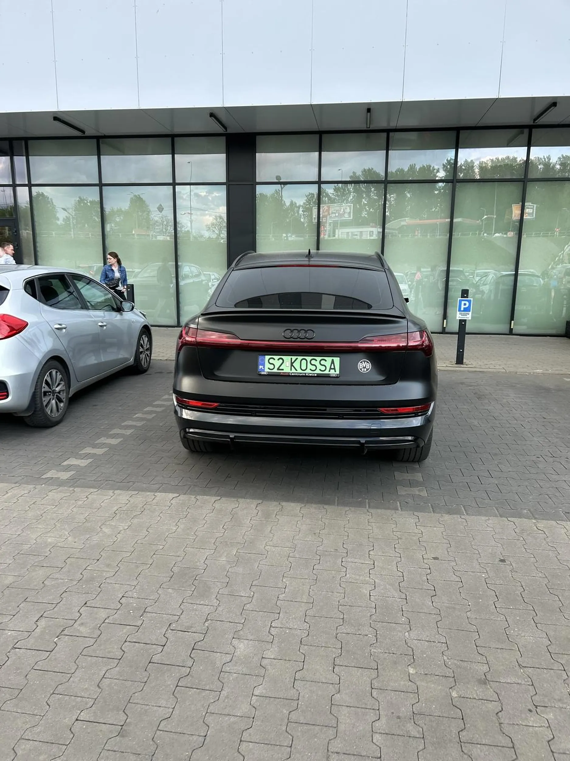 Bałwan niepotrafiący parkować, myśli ze jezdzi mikrofalówką na prąd i ze jest lepszy od innych.