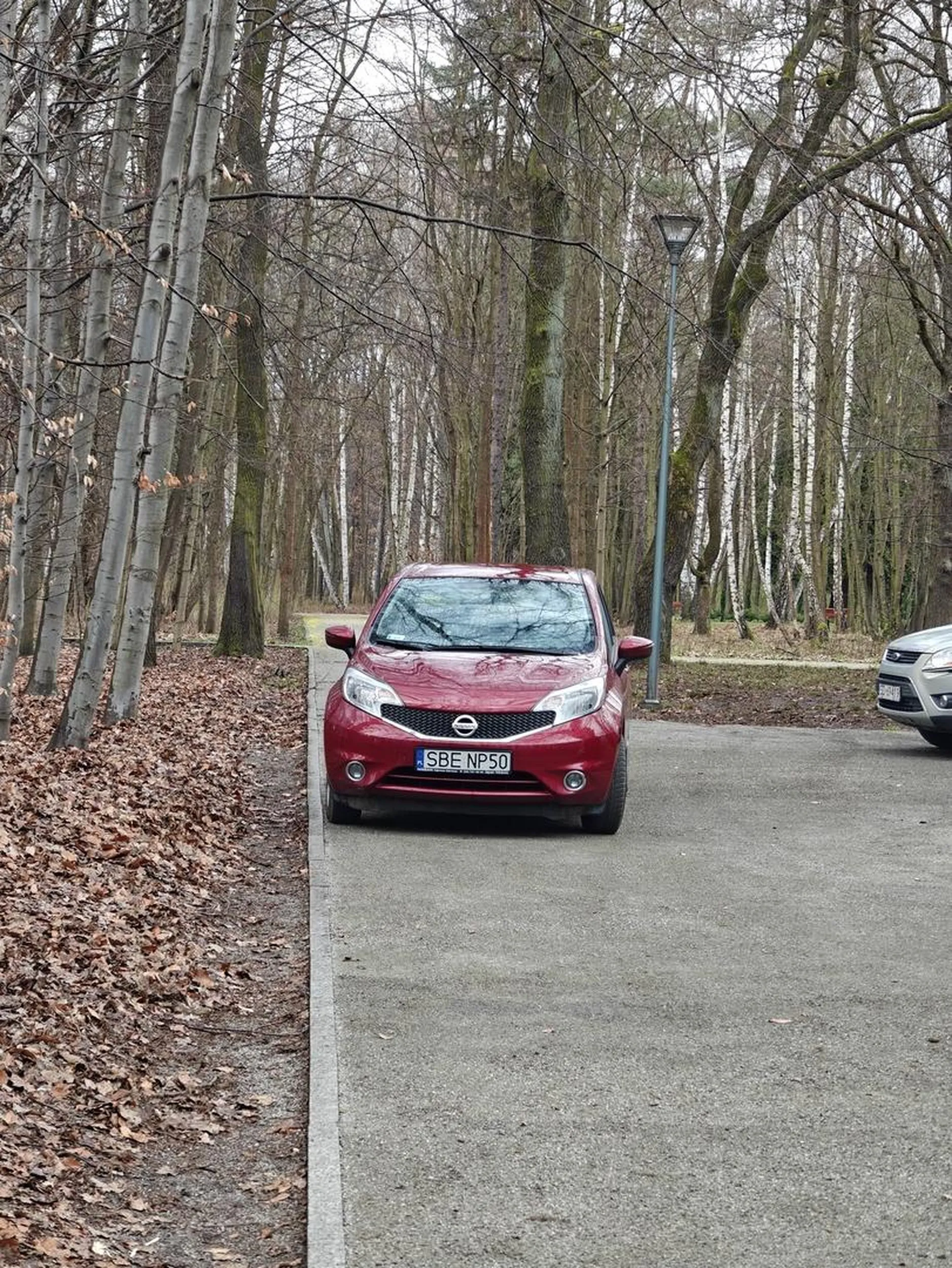 Alejki parkowe nie służą do tego by na nich parkować samochód....