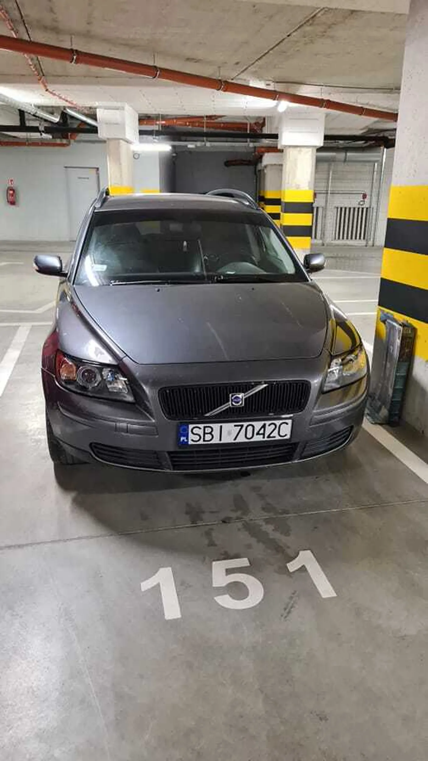 Zastawił prywatne miejsce parkingowe.